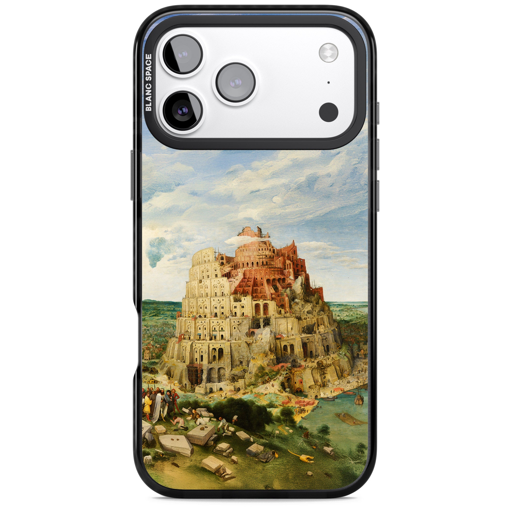 Tower Of Babel iPhone 17 Pro Max Impact Pro Black Phone Case