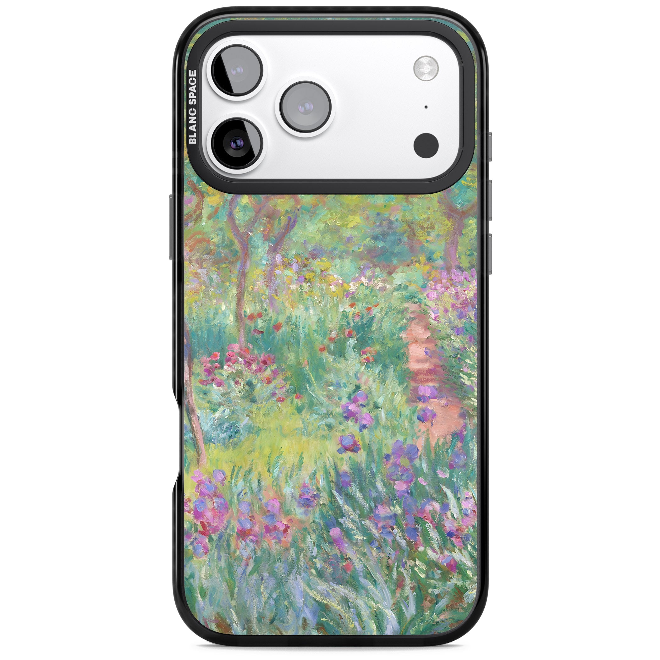 Garden in Giverny iPhone 17 Pro Max Impact Pro Black Phone Case
