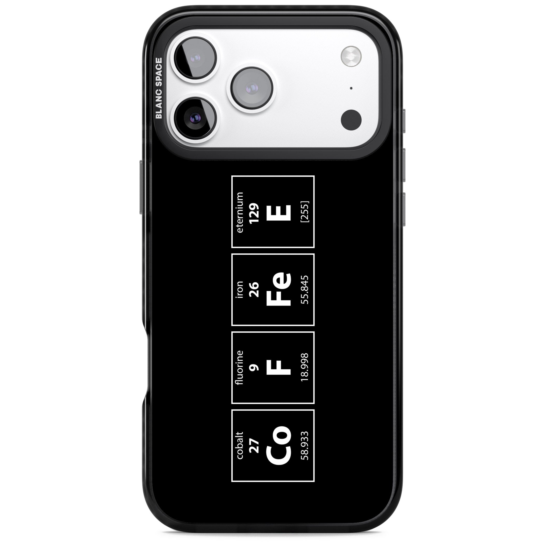 Coffee Element (Black) iPhone 17 Pro Max Impact Pro Black Phone Case