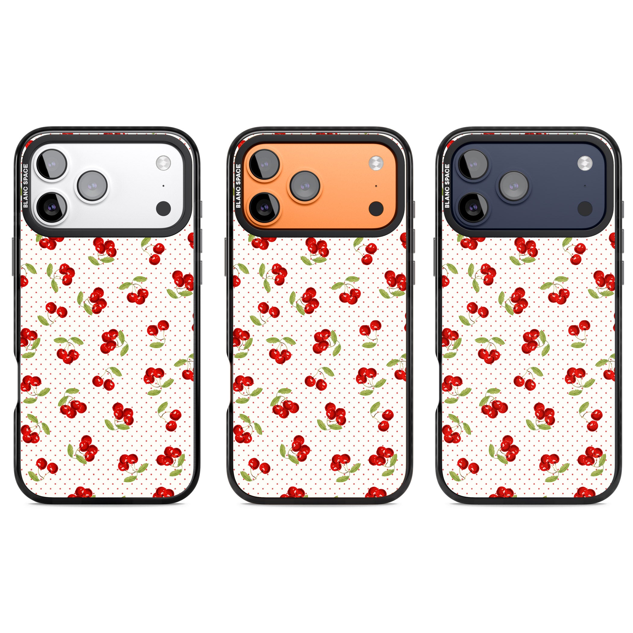 Cherry Picking iPhone 17 Pro Impact Pro Black Phone Case APT Impact Protection