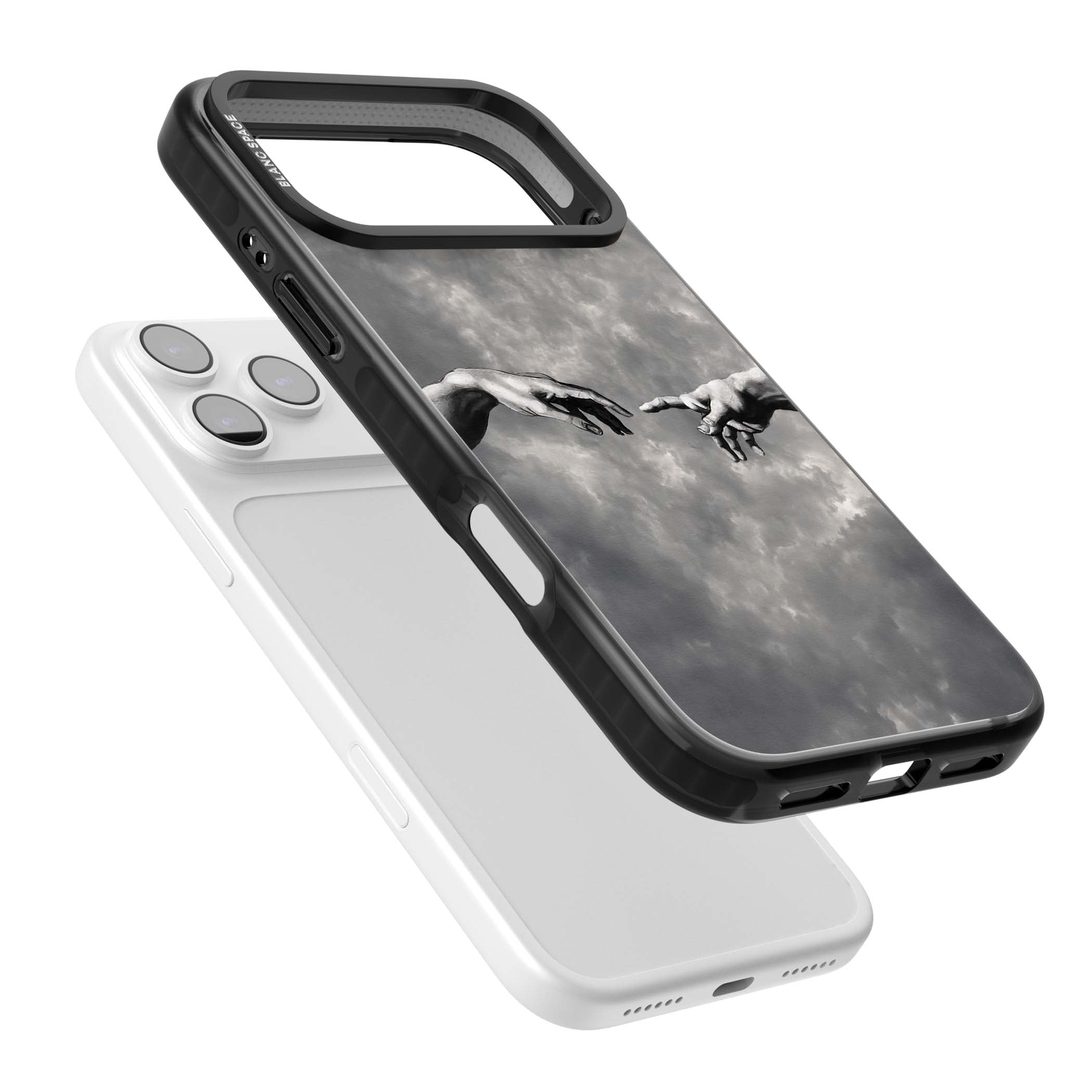 Creation art iPhone case | Black Impact Magsafe case for iPhone 17 Pro, iPhone 17 Pro Max