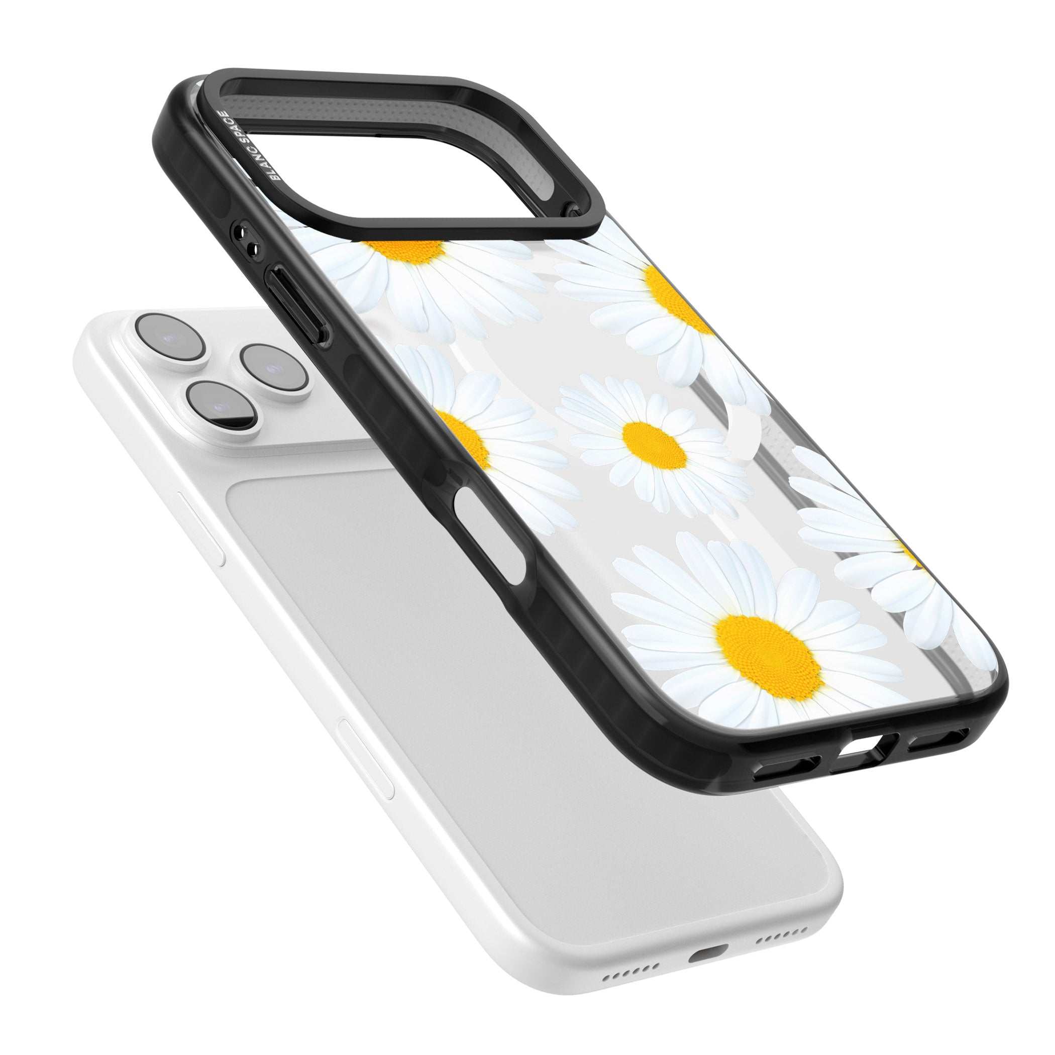 Summer Daisy iPhone 17 Pro Max Impact Pro Black Phone Case Colours