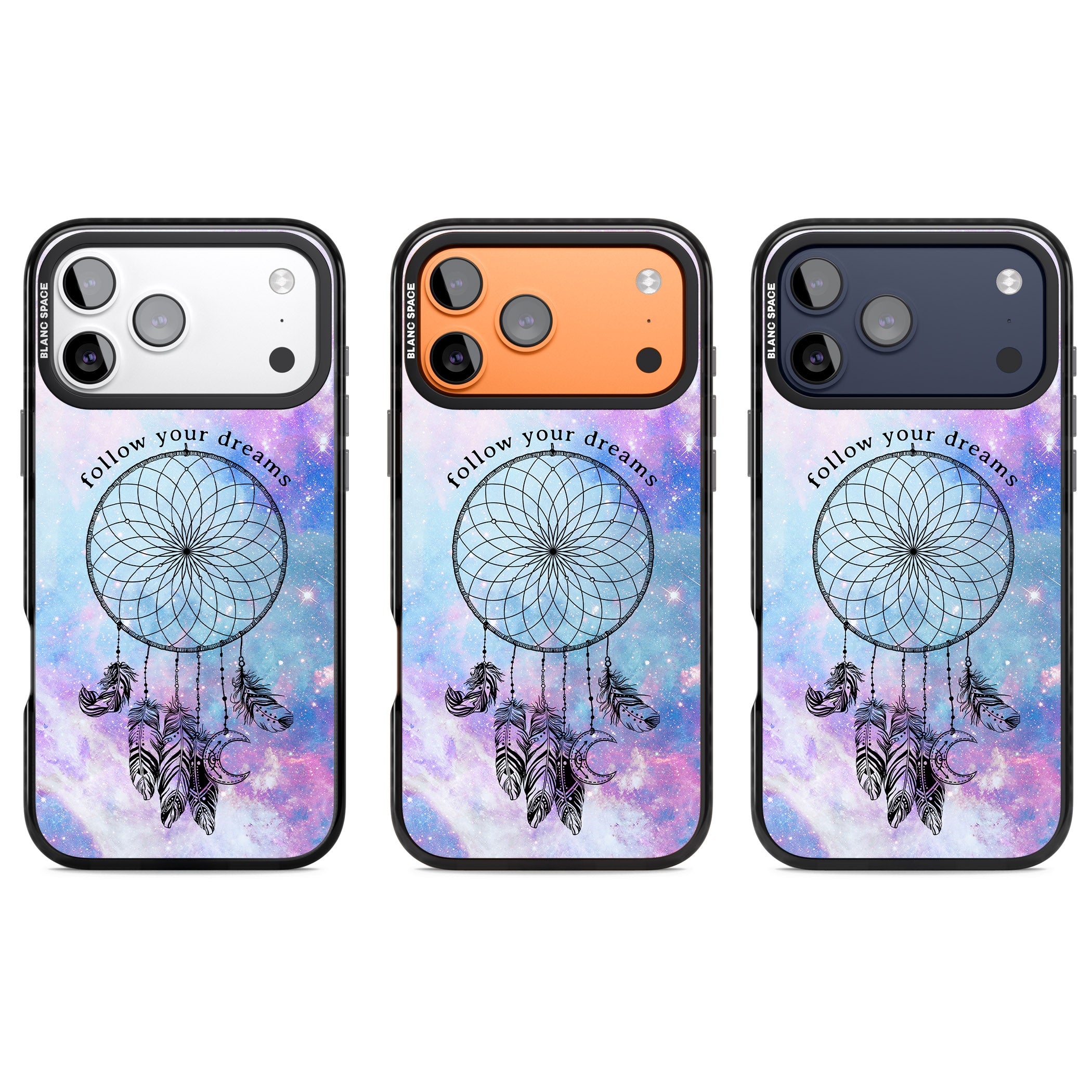 Galaxy Dreamcatcher iPhone 17 Pro Impact Pro Black Phone Case APT Impact Protection
