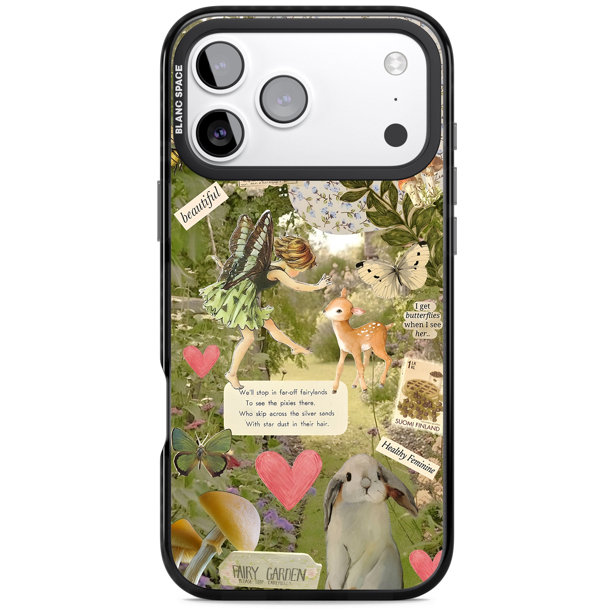 Soft Fairy iPhone 17 Pro Max Impact Pro Black Phone Case