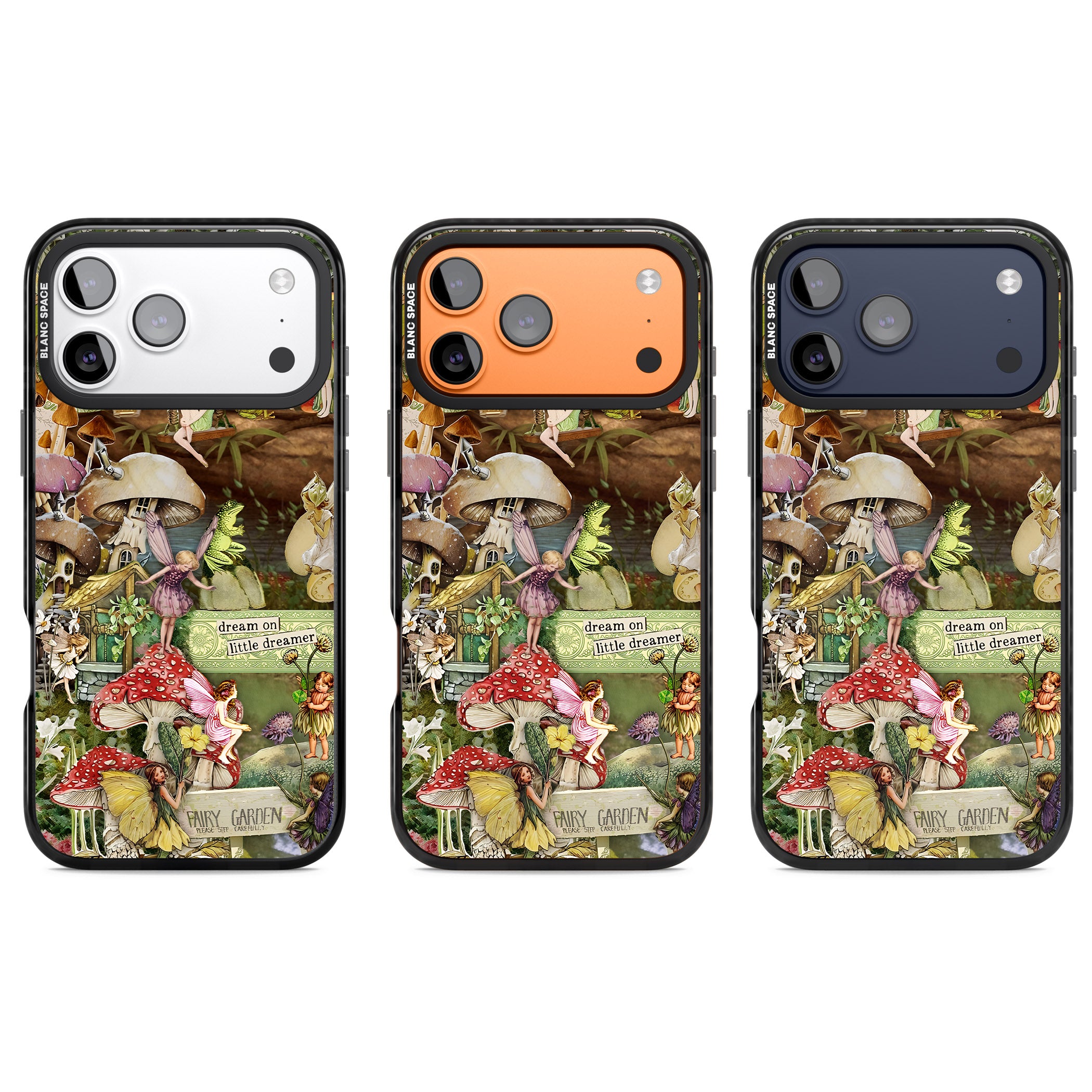 Dreamy Garden iPhone 17 Pro Impact Pro Black Phone Case APT Impact Protection