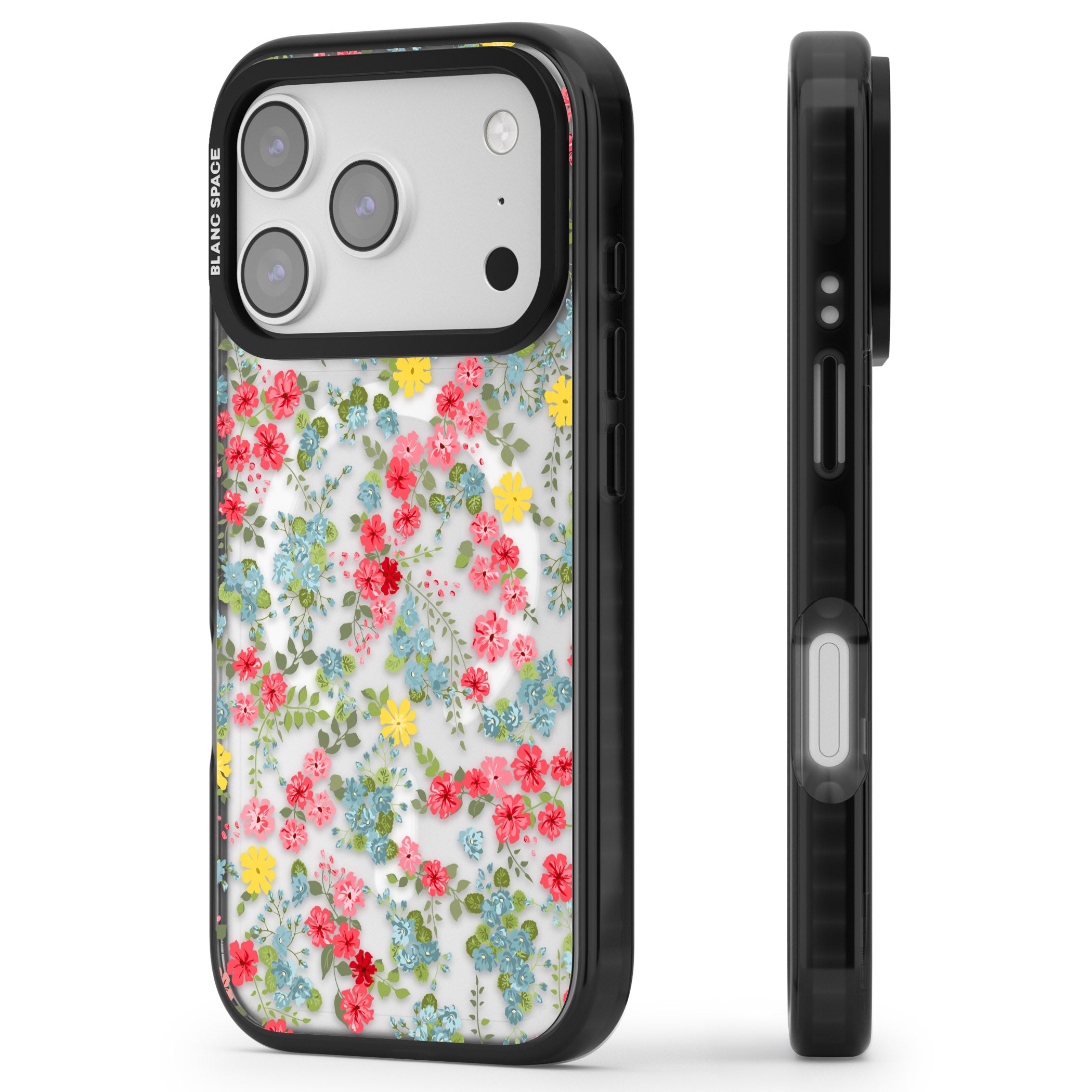 Sanremo Meadow iPhone 17 Pro Max Impact Pro Black Phone Case Side Profile