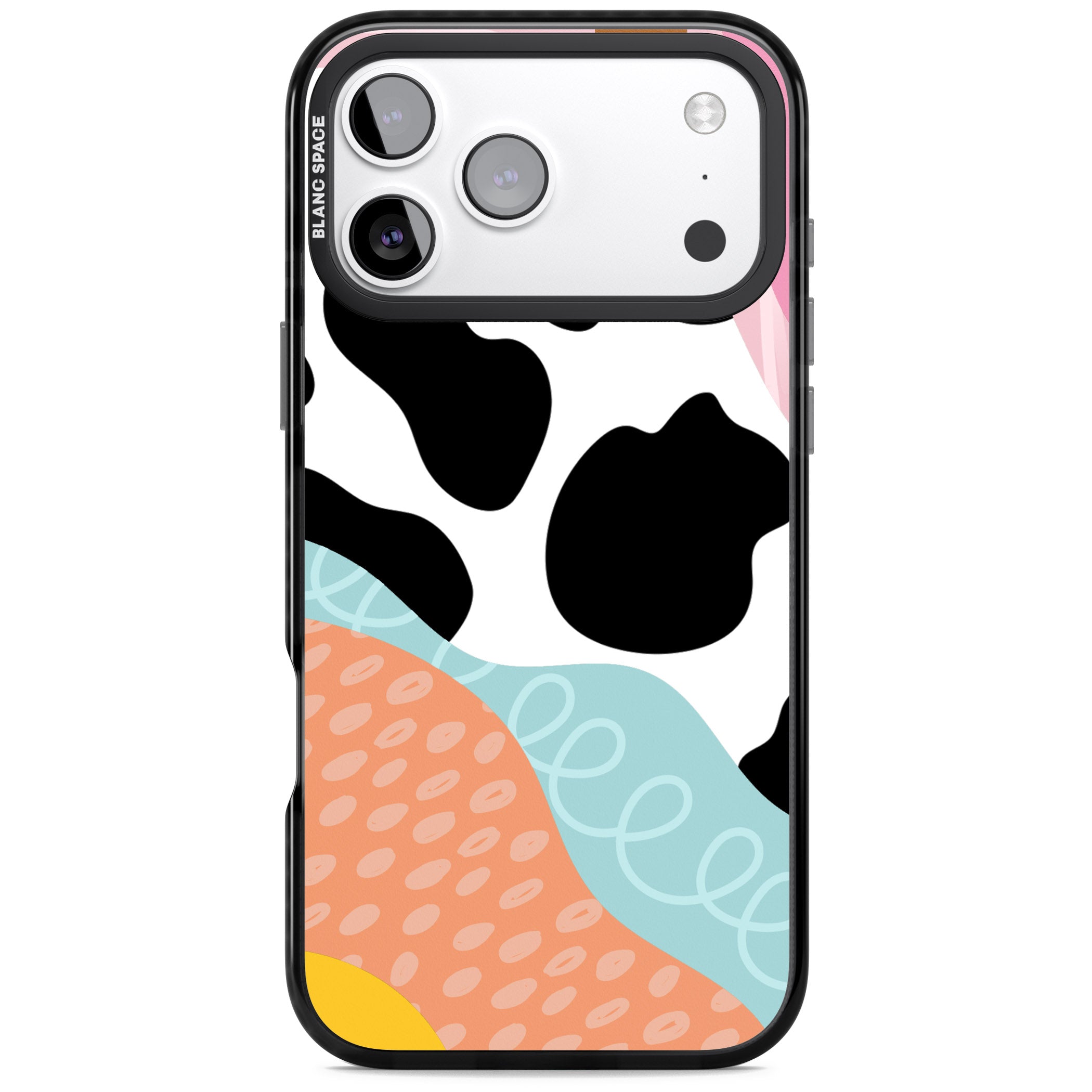 Abstract Elegance iPhone 17 Pro Max Impact Pro Black Phone Case