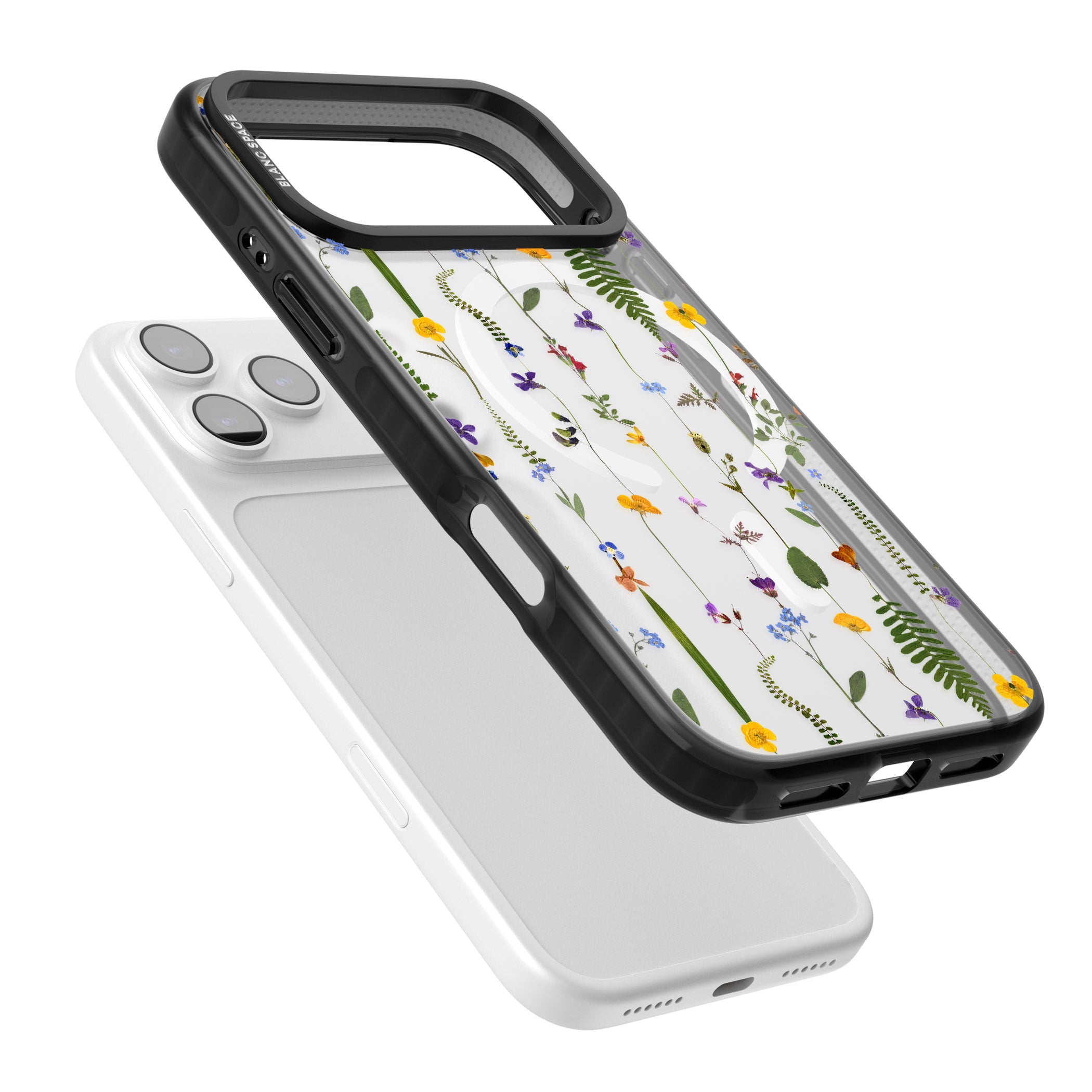Wildflower Chain iPhone 17 Pro Max Impact Pro Black Phone Case Colours