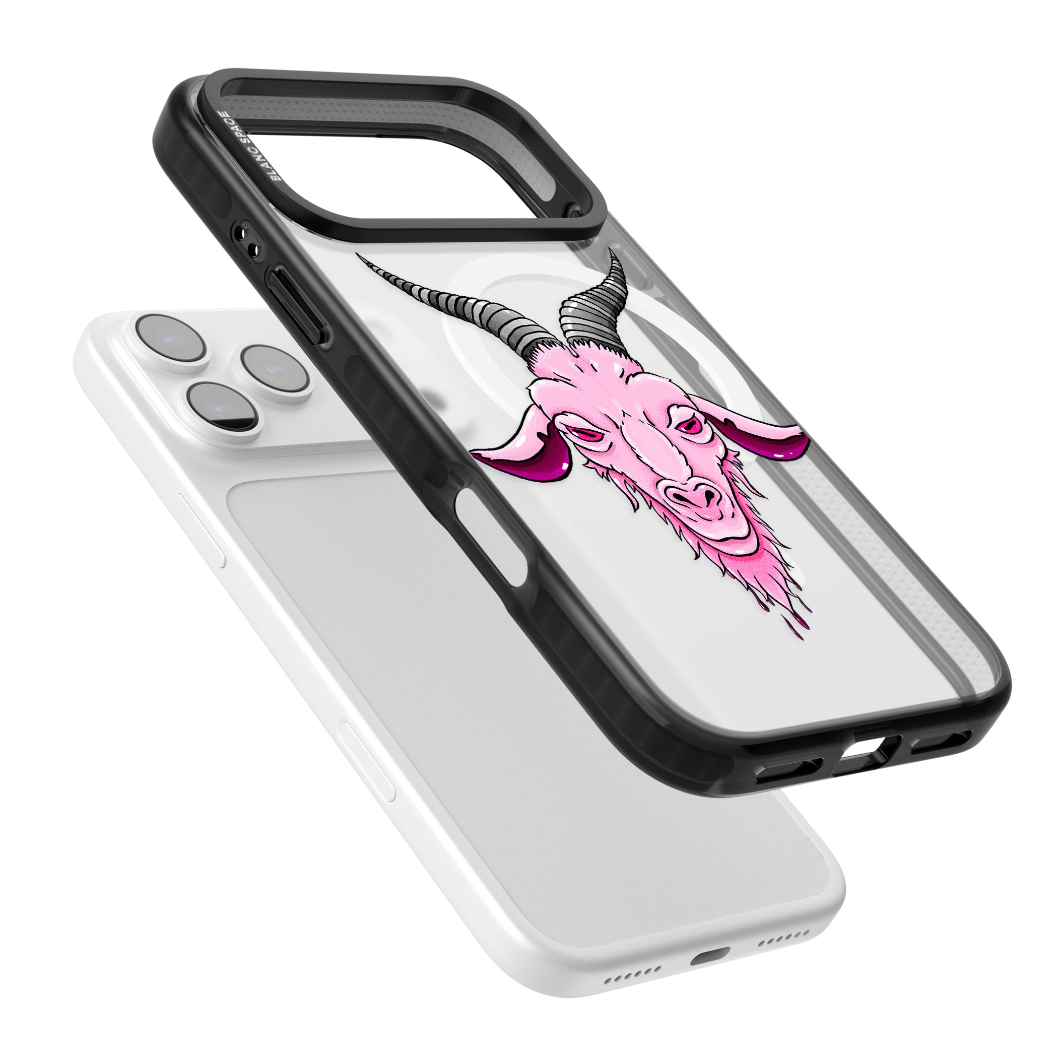 Ba Phomet iPhone 17 Pro Max Impact Pro Black Phone Case Colours