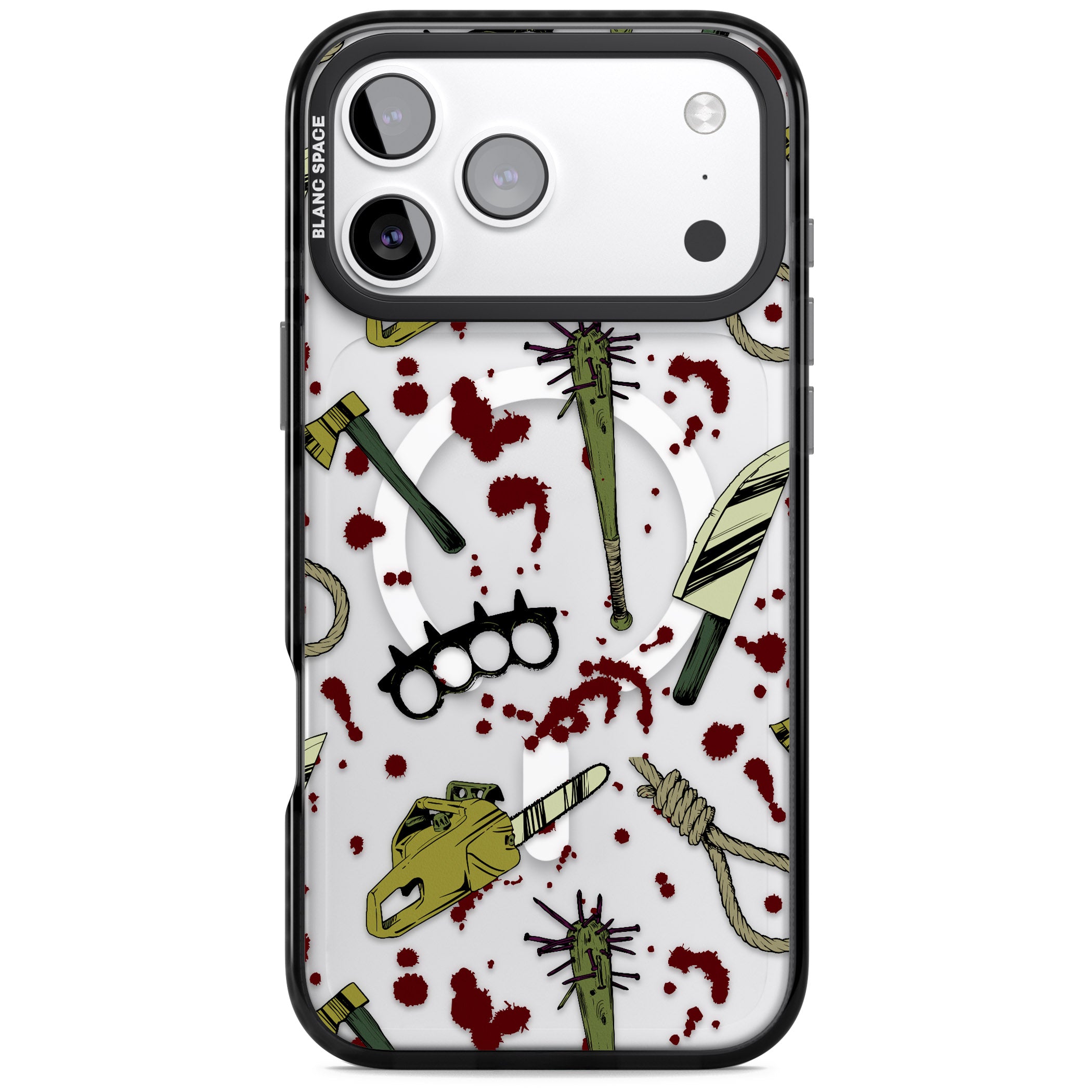 Movie Massacre iPhone 17 Pro Max Impact Pro Black Phone Case