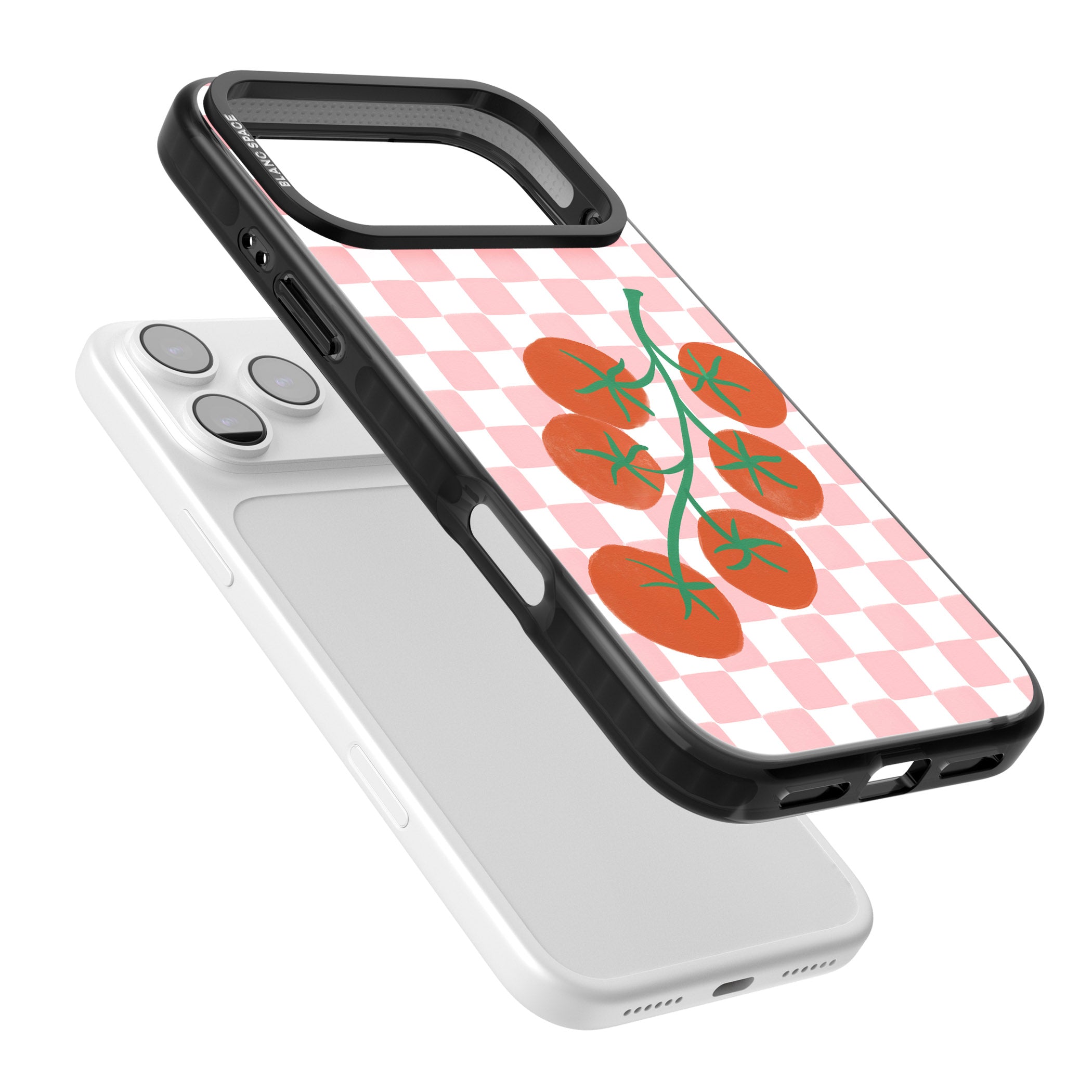 Loose Tomatoes iPhone 17 Pro Impact Pro Black Phone Case Colours