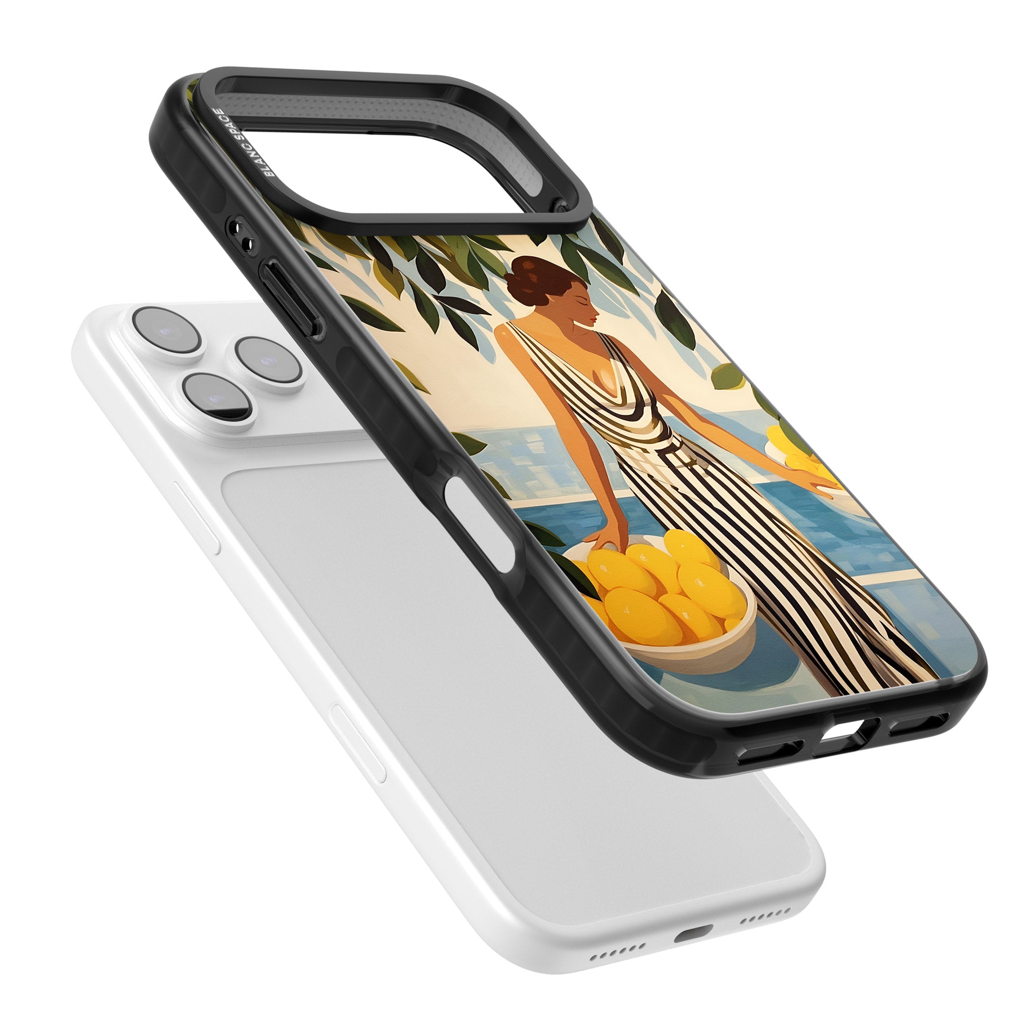 Lemon Picking iPhone 17 Pro Impact Pro Black Phone Case Colours