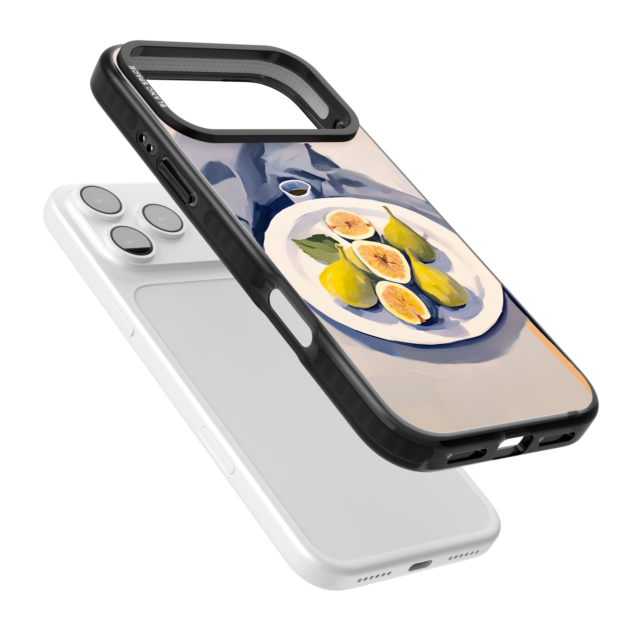 Plate of Pears iPhone 17 Pro Impact Pro Black Phone Case Colours