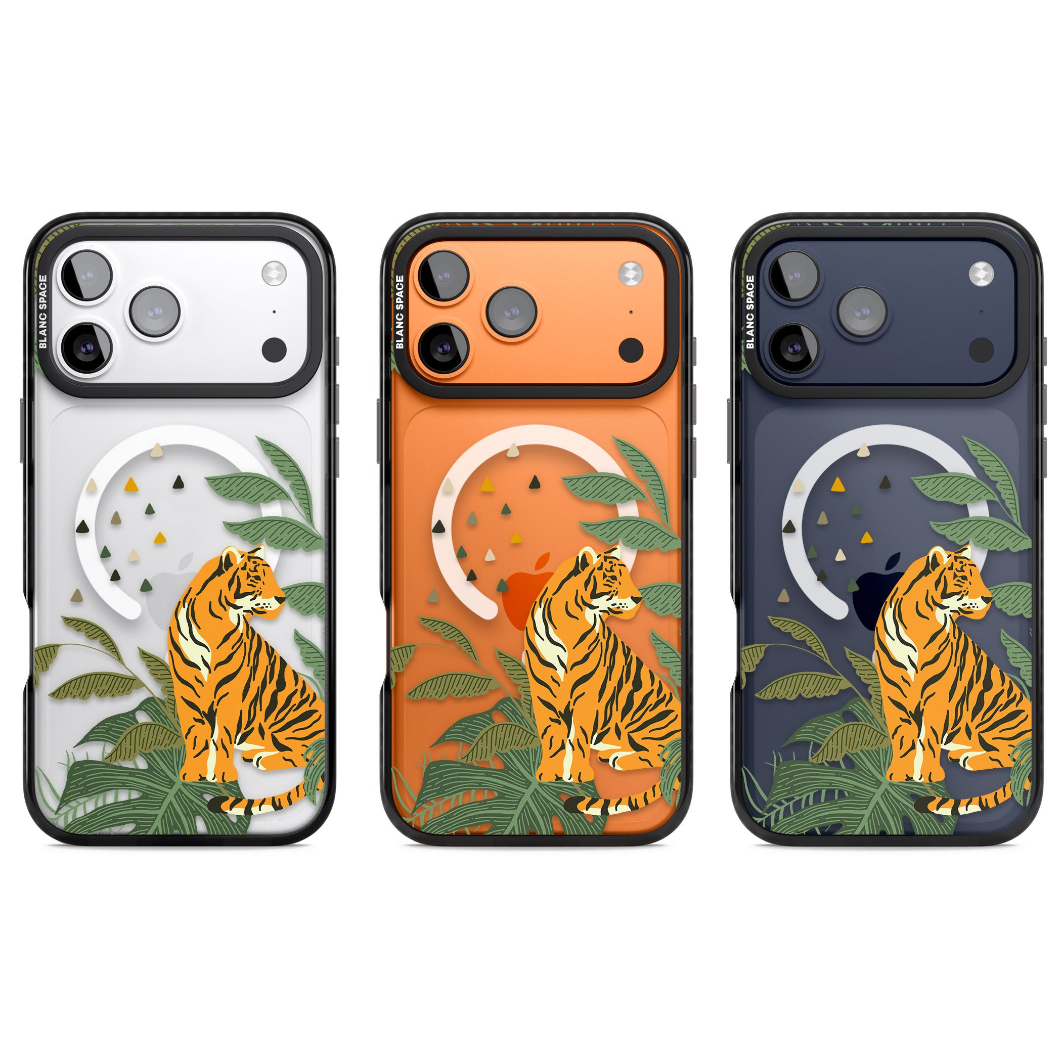 Tiger Jungle iPhone 17 Pro Impact Pro Black Phone Case APT Impact Protection
