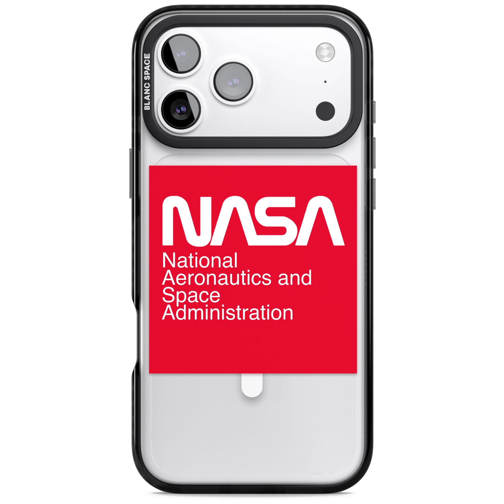 Nasa The Worm Box iPhone 17 Pro Max Impact Pro Black Phone Case