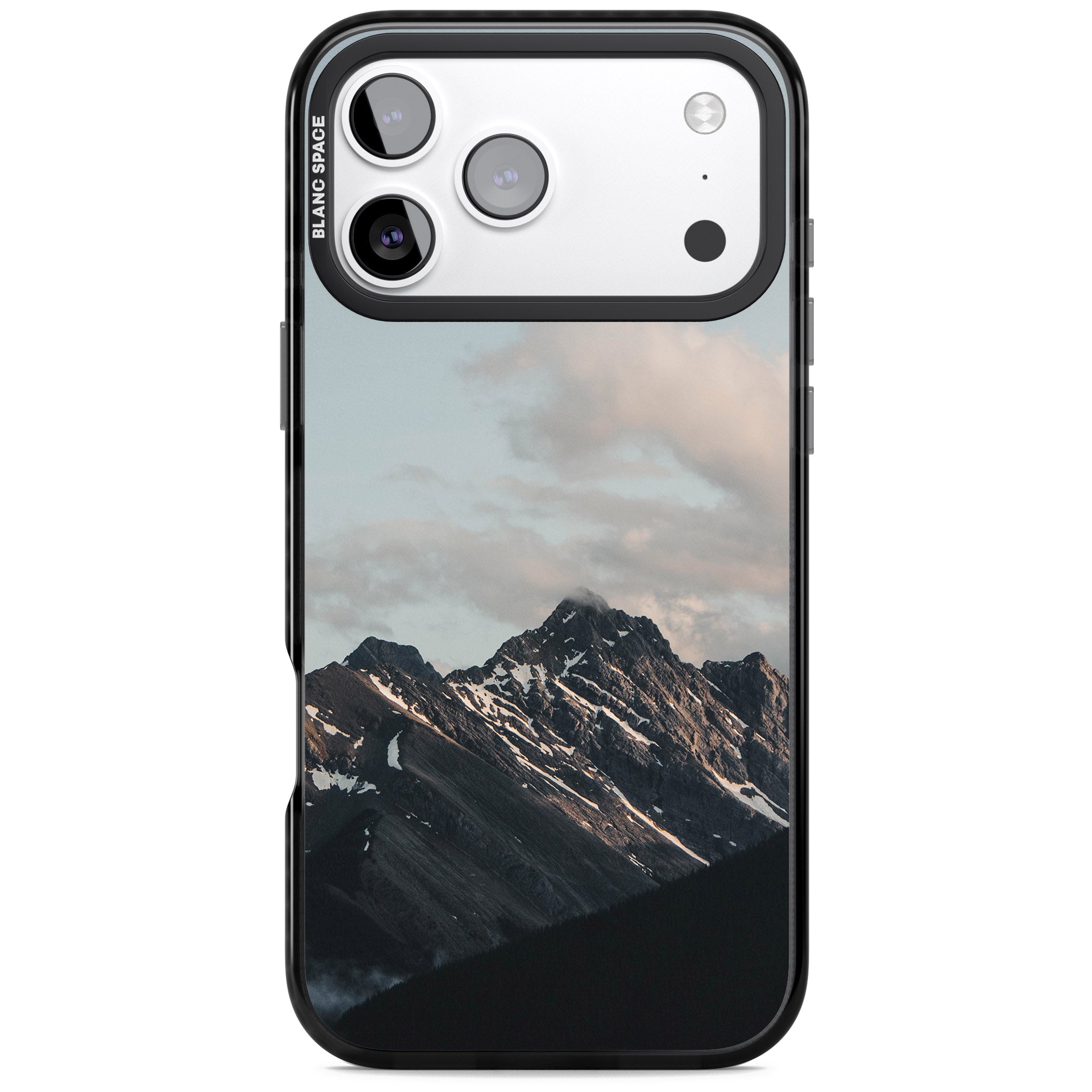 Twilight Mountain iPhone 17 Pro Max Impact Pro Black Phone Case