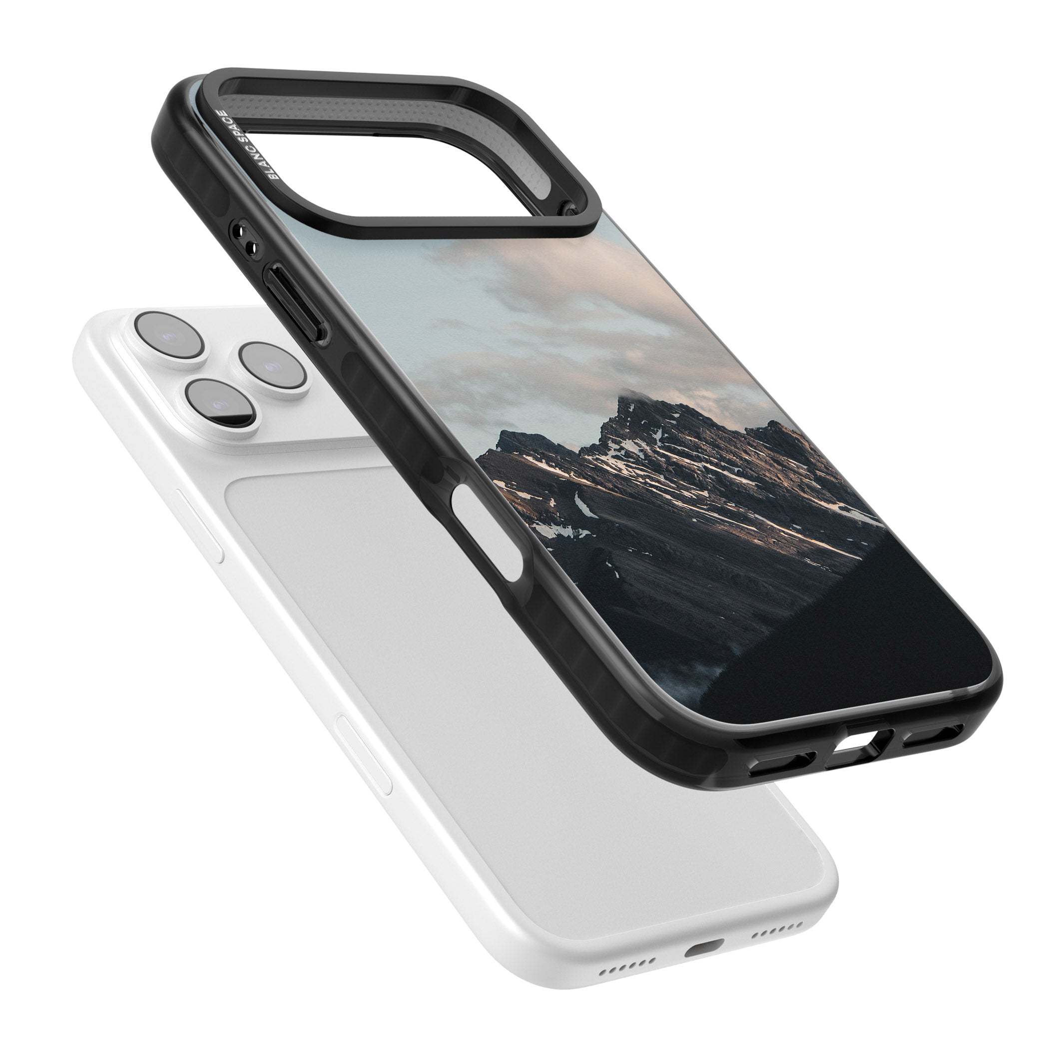 Twilight Mountain iPhone 17 Pro Max Impact Pro Black Phone Case Colours
