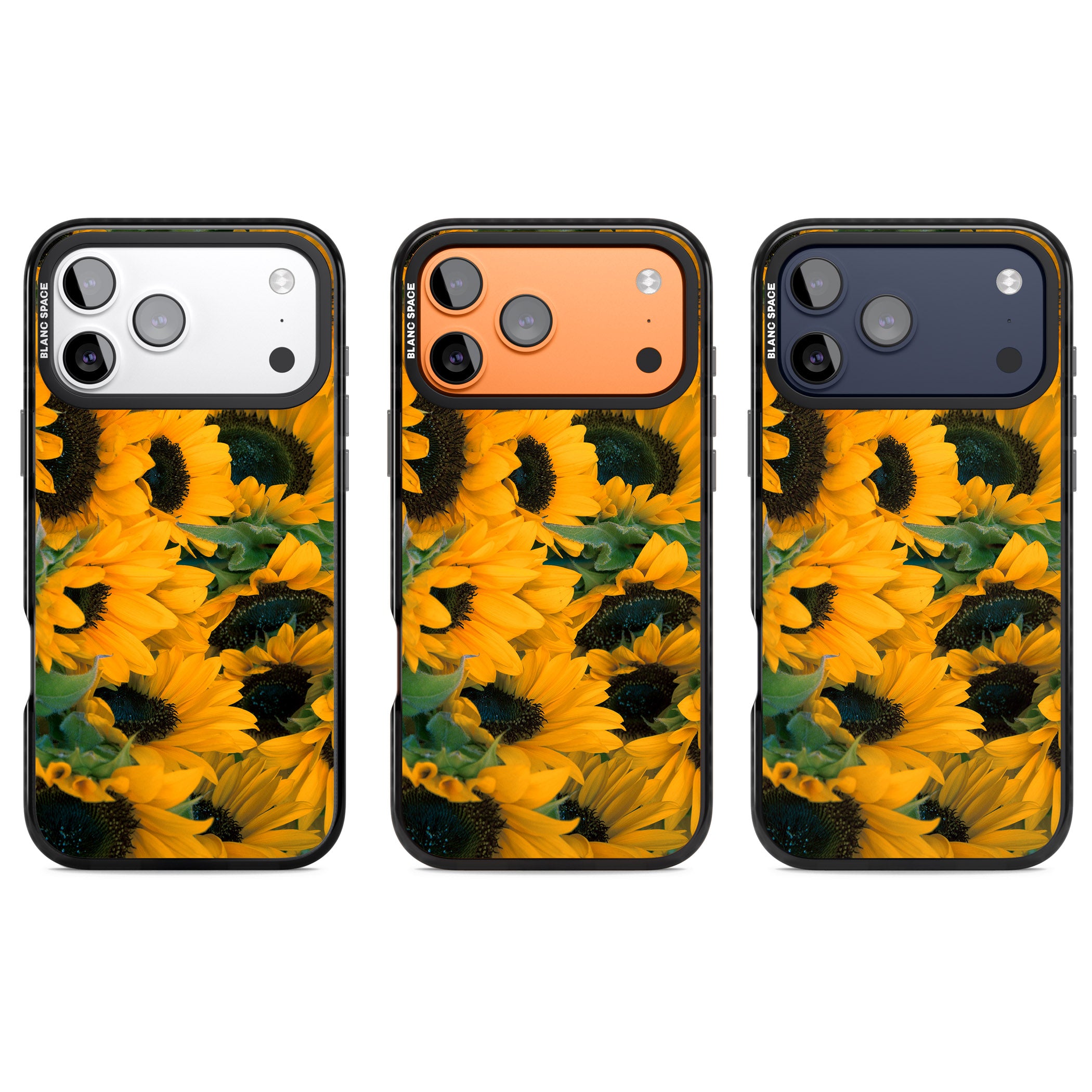 Sunflowers iPhone 17 Pro Impact Pro Black Phone Case APT Impact Protection