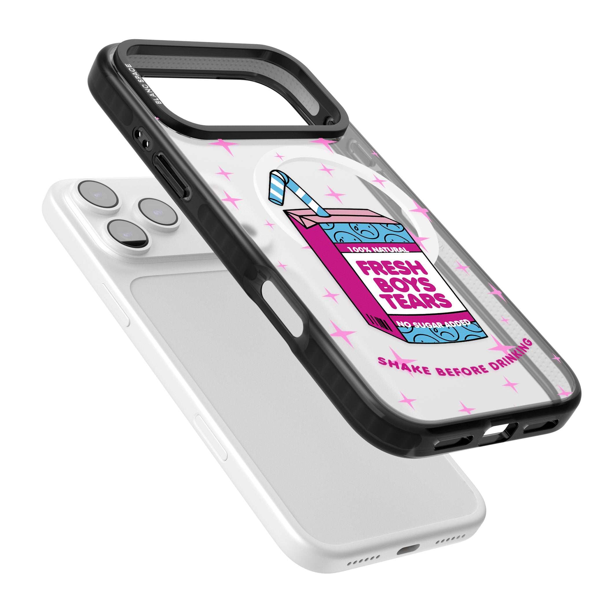 Boy Tears iPhone 17 Pro Max Impact Pro Black Phone Case Colours