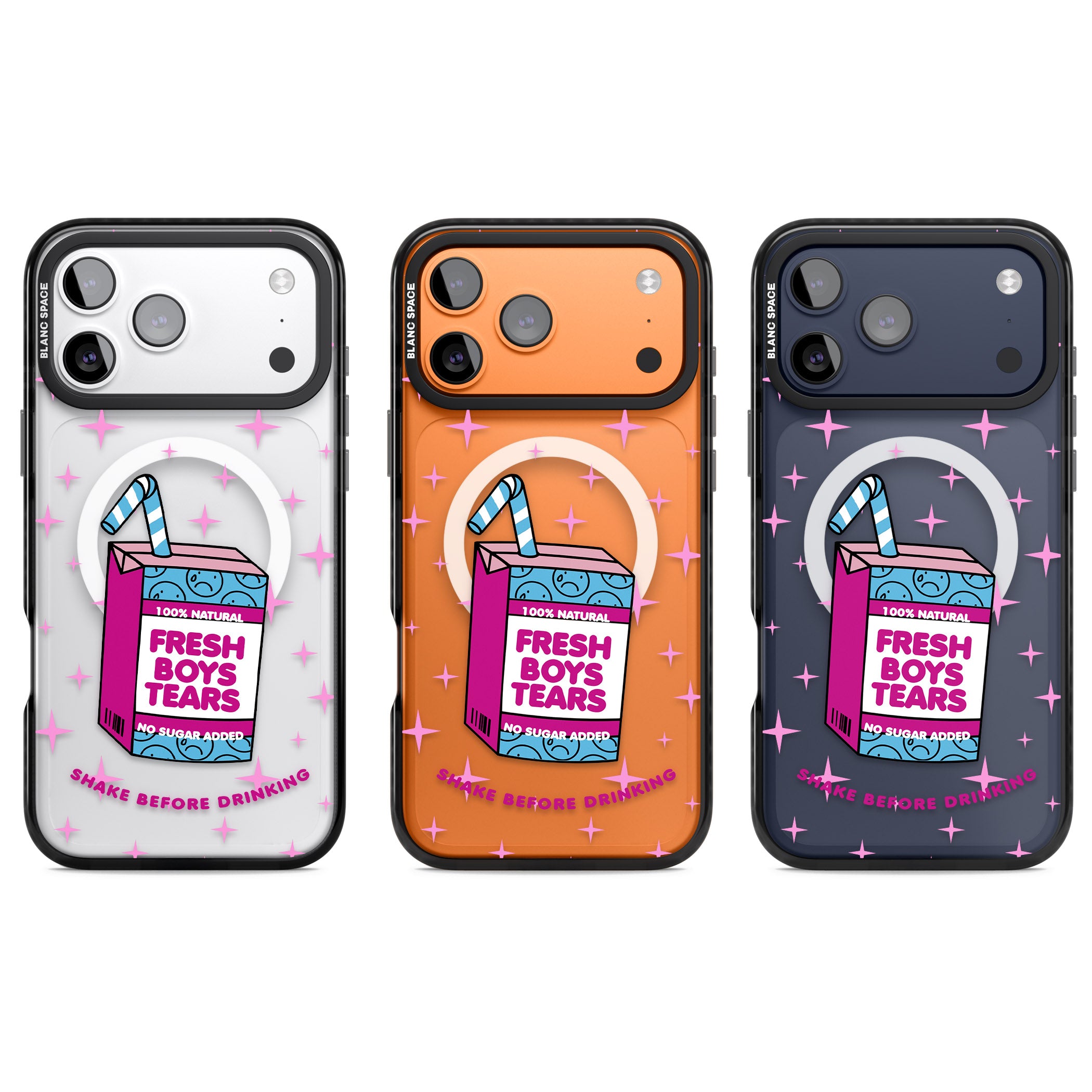 Boy Tears iPhone 17 Pro Impact Pro Black Phone Case APT Impact Protection