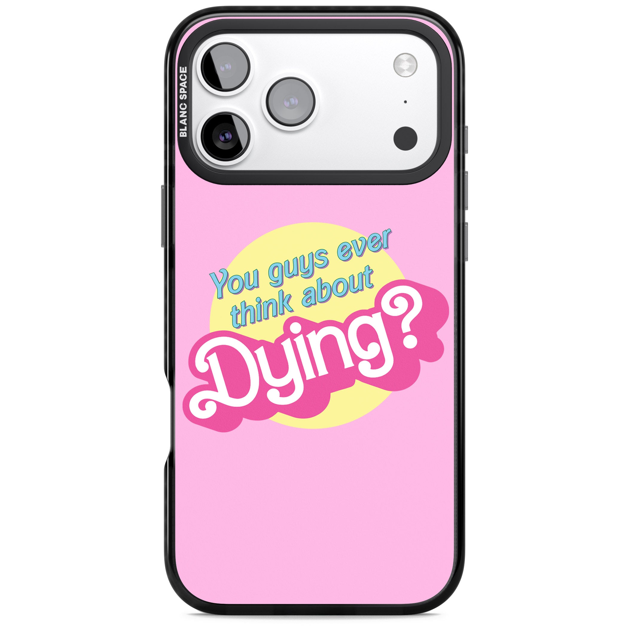 Ever Think About Dying? iPhone 17 Pro Max Impact Pro Black Phone Case