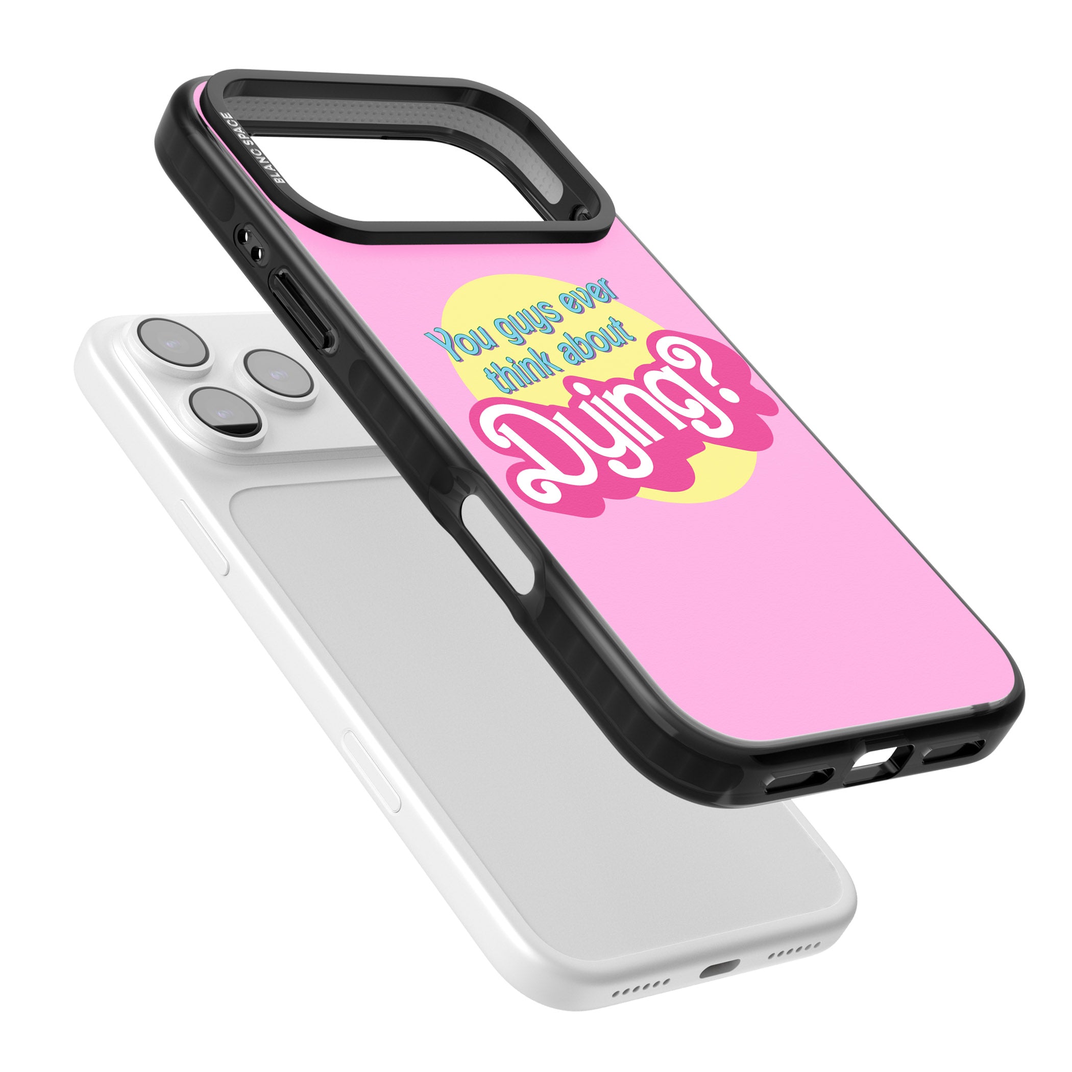 Ever Think About Dying? iPhone 17 Pro Max Impact Pro Black Phone Case Colours