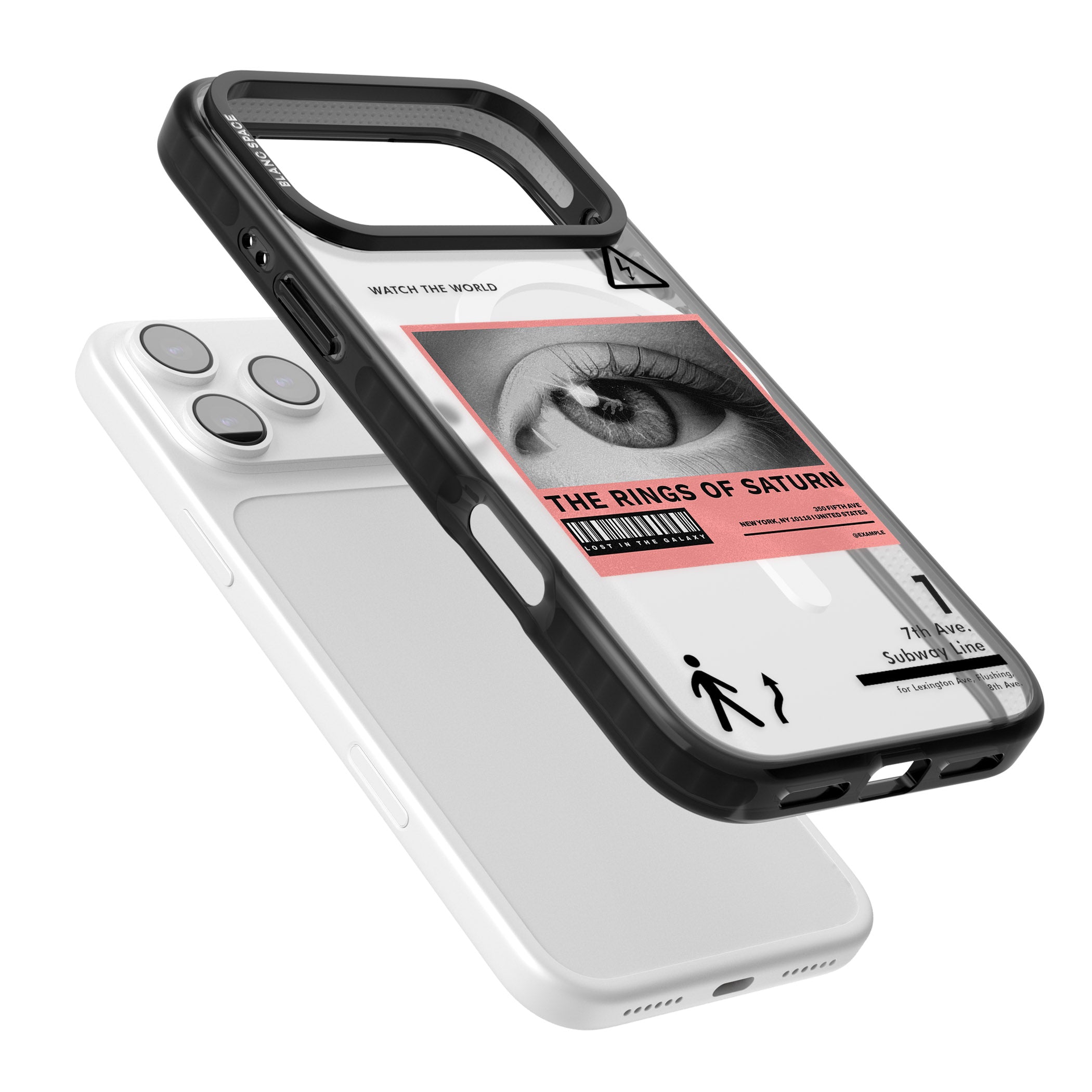 Watch The World iPhone 17 Pro Impact Pro Black Phone Case Colours