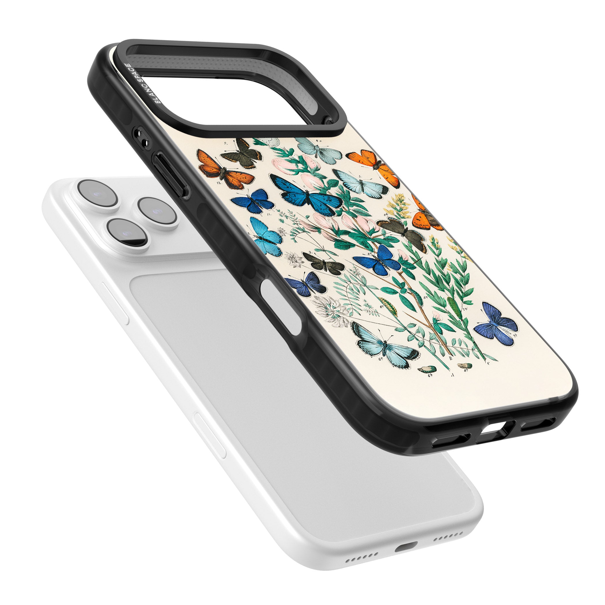 European Butterflies iPhone 17 Pro Impact Pro Black Phone Case Colours