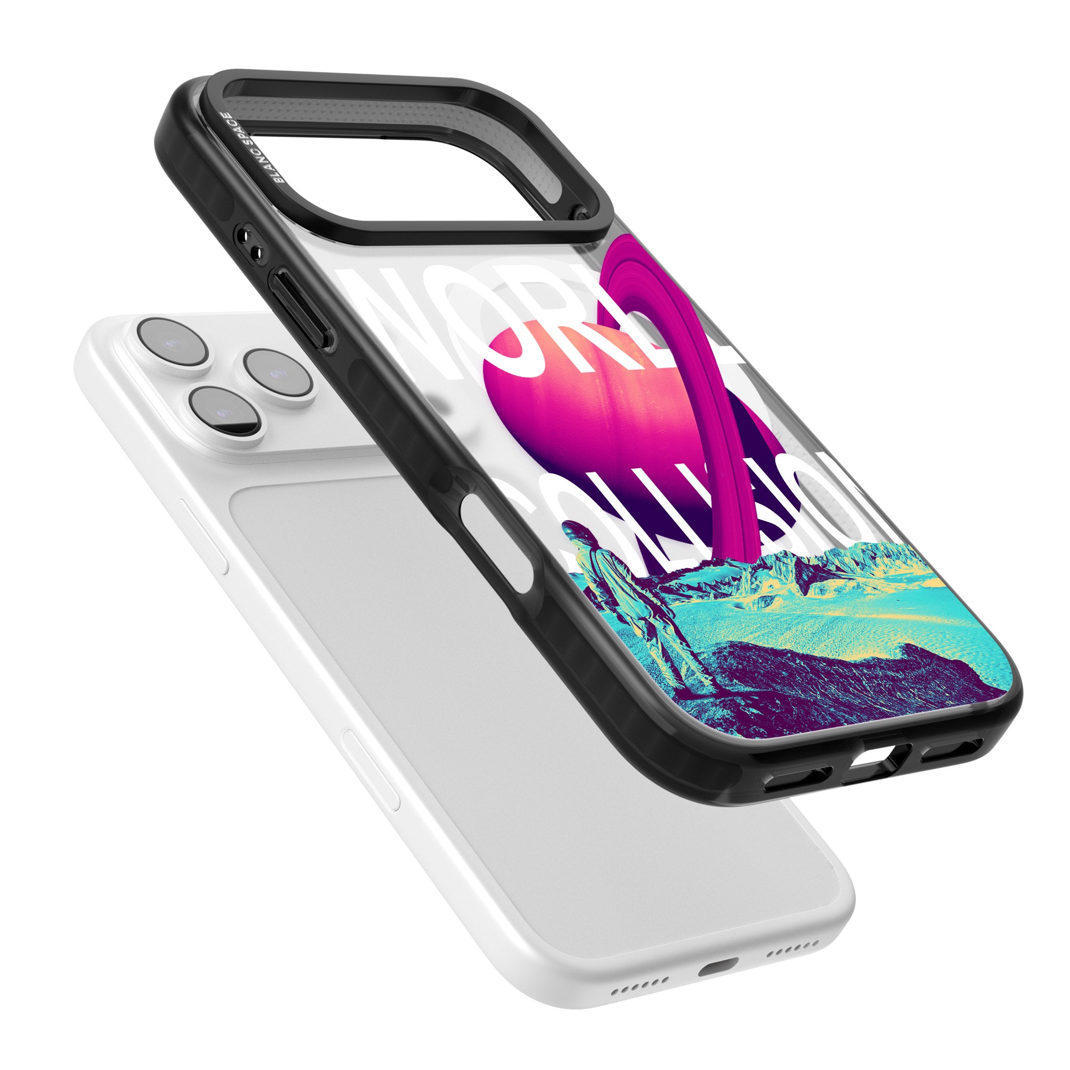 World Collision iPhone 17 Pro Impact Pro Black Phone Case Colours