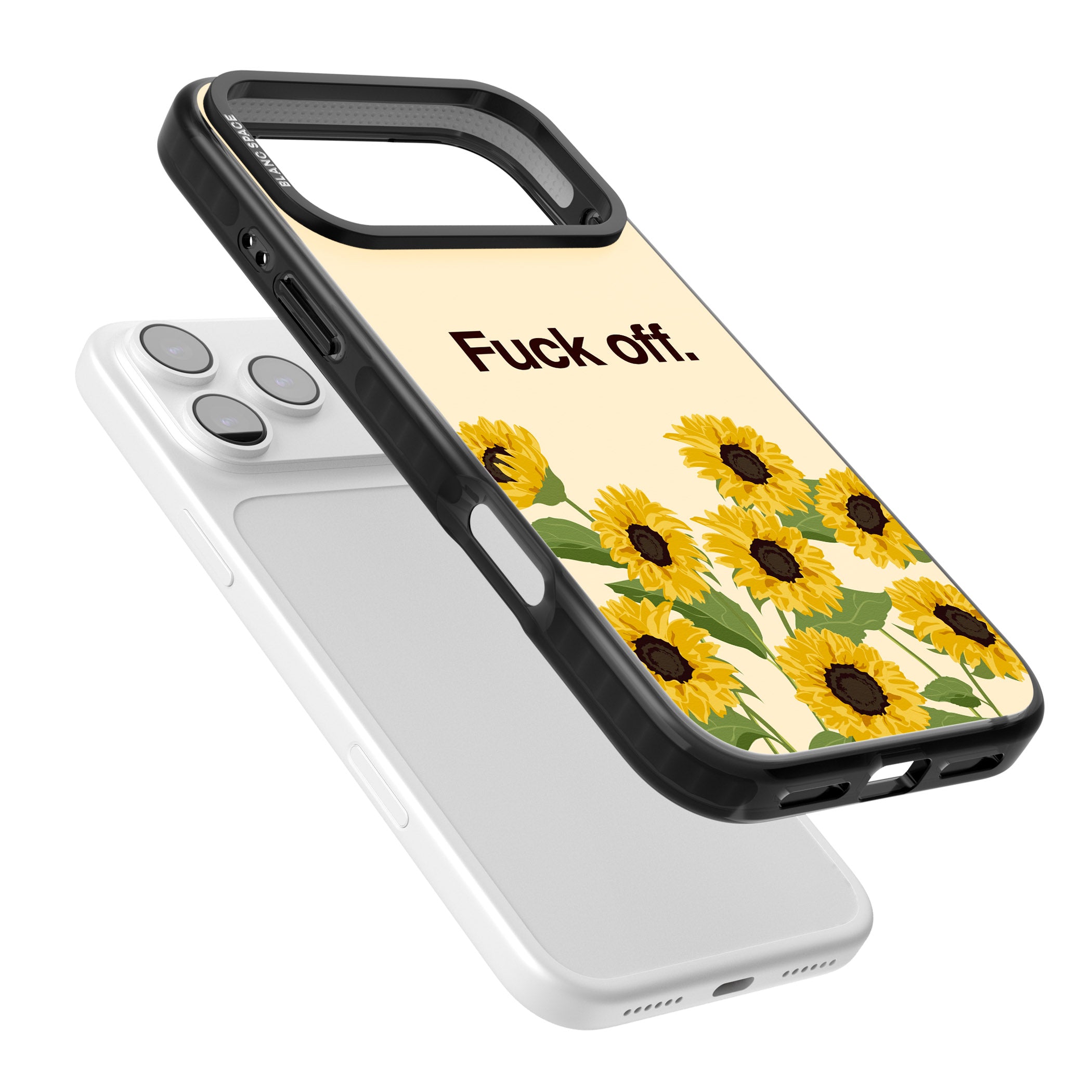 F*Ck Off iPhone 17 Pro Max Impact Pro Black Phone Case Colours