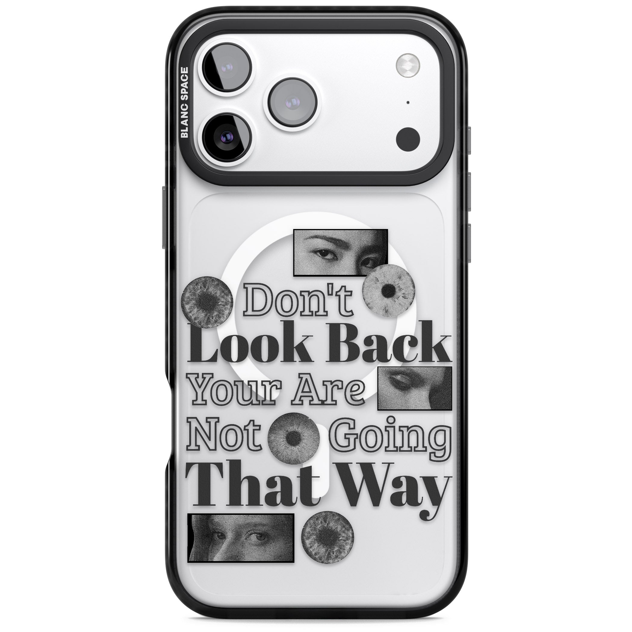 Dont Look Back iPhone 17 Pro Impact Pro Black Phone Case