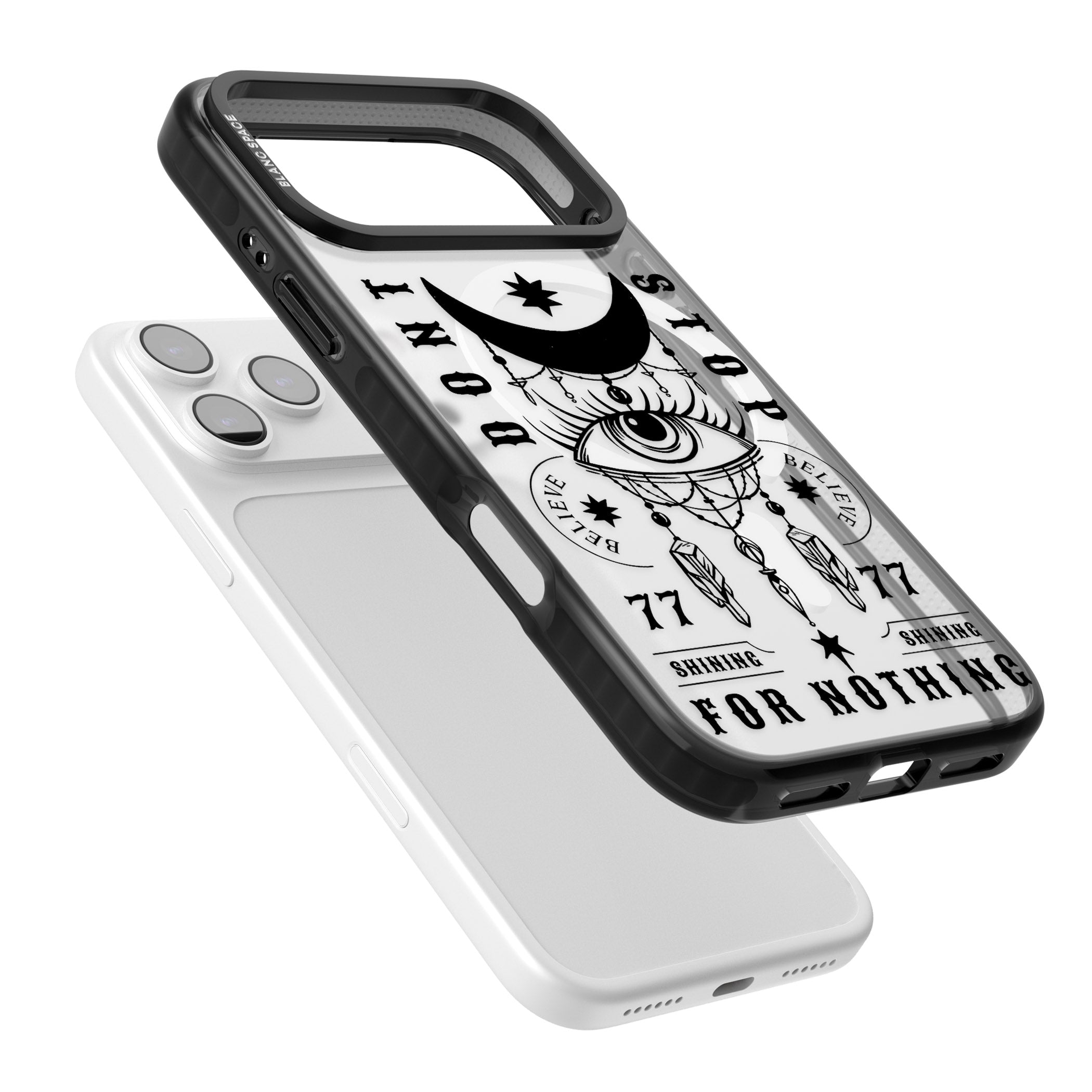 Dont Stop For Nothing iPhone 17 Pro Impact Pro Black Phone Case Colours