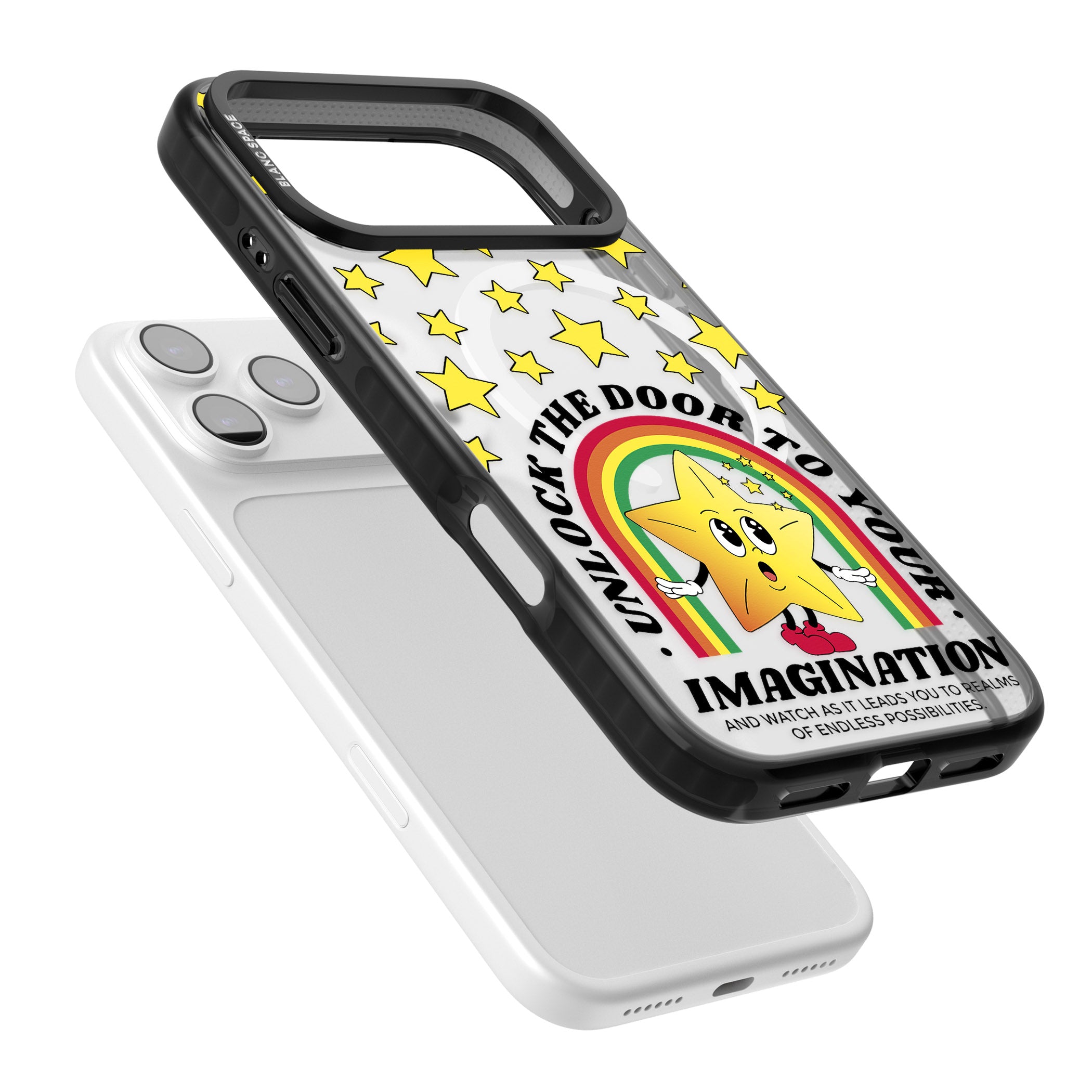 Imagination iPhone 17 Pro Impact Pro Black Phone Case Colours