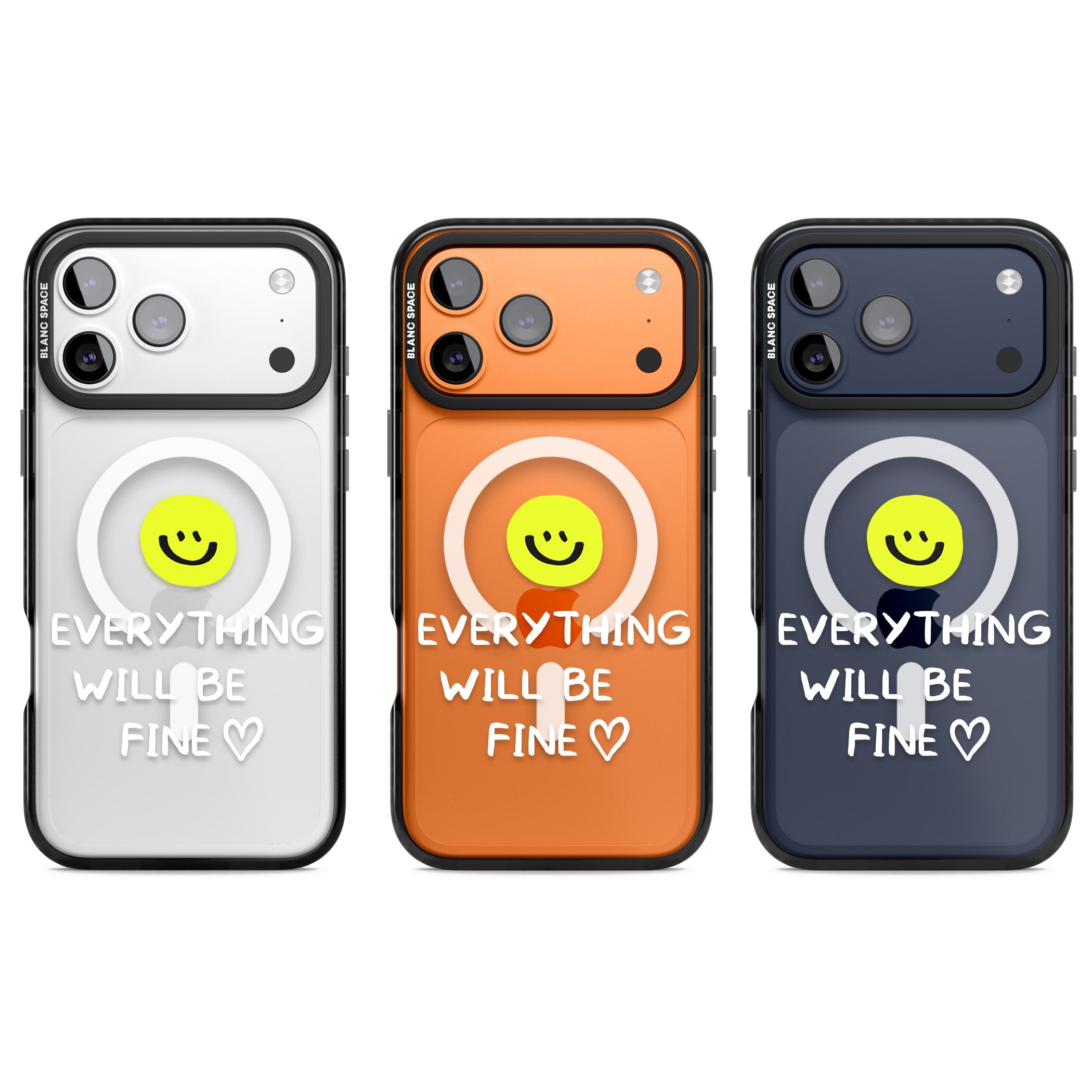 Everything Will Be Fine iPhone 17 Pro Impact Pro Black Phone Case APT Impact Protection