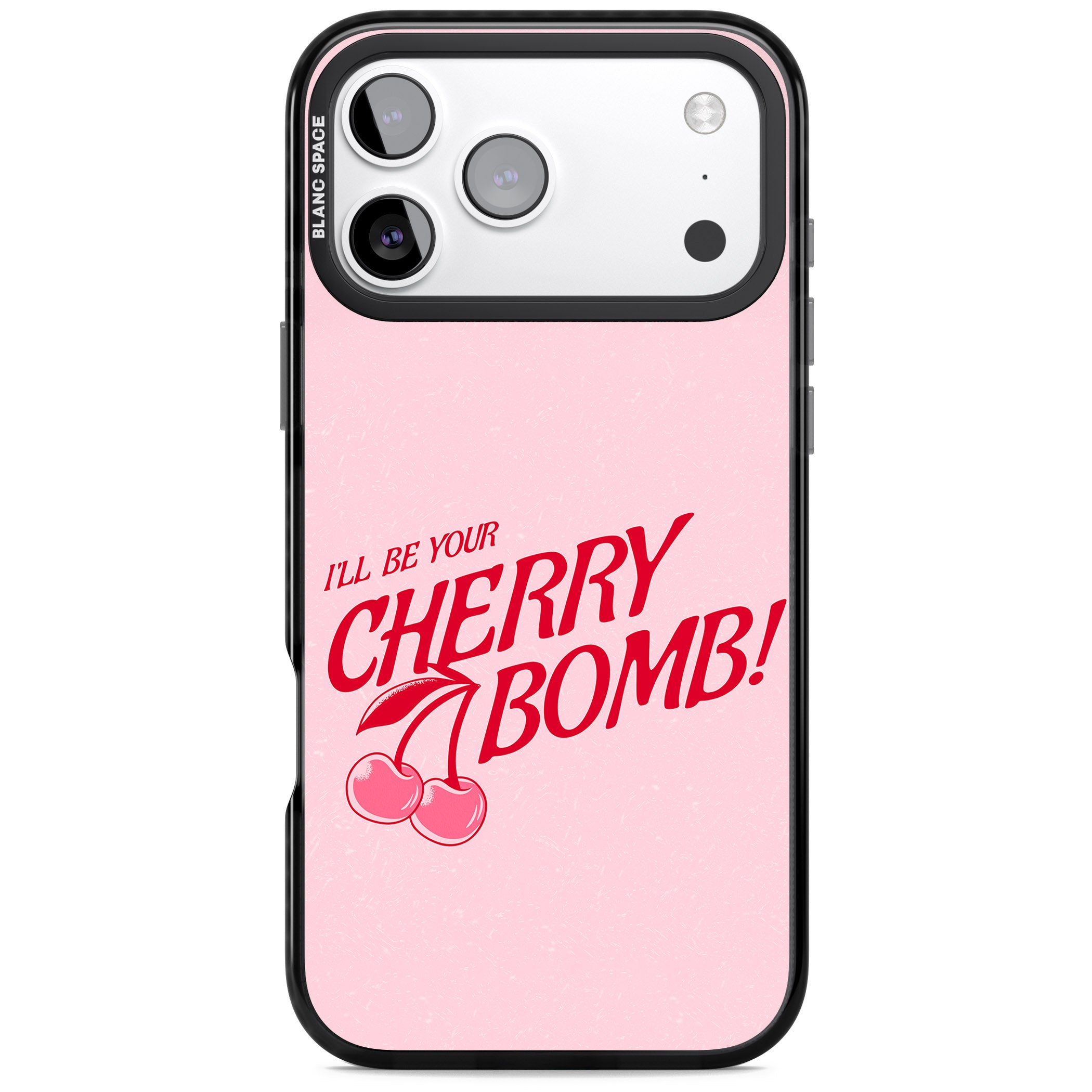 Your Cherry Bomb iPhone 17 Pro Max Impact Pro Black Phone Case