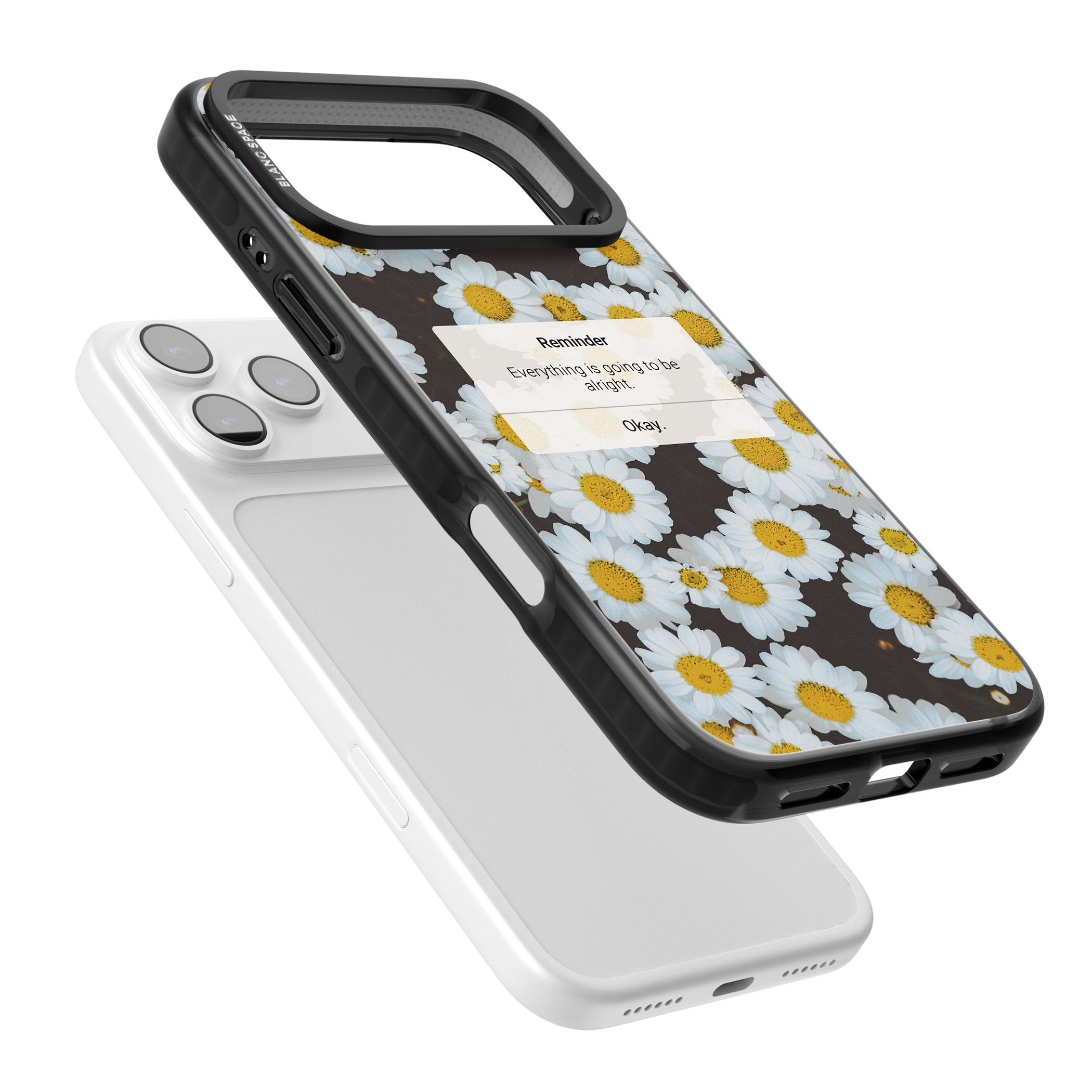 Daisy Reminder iPhone 17 Pro Max Impact Pro Black Phone Case Colours
