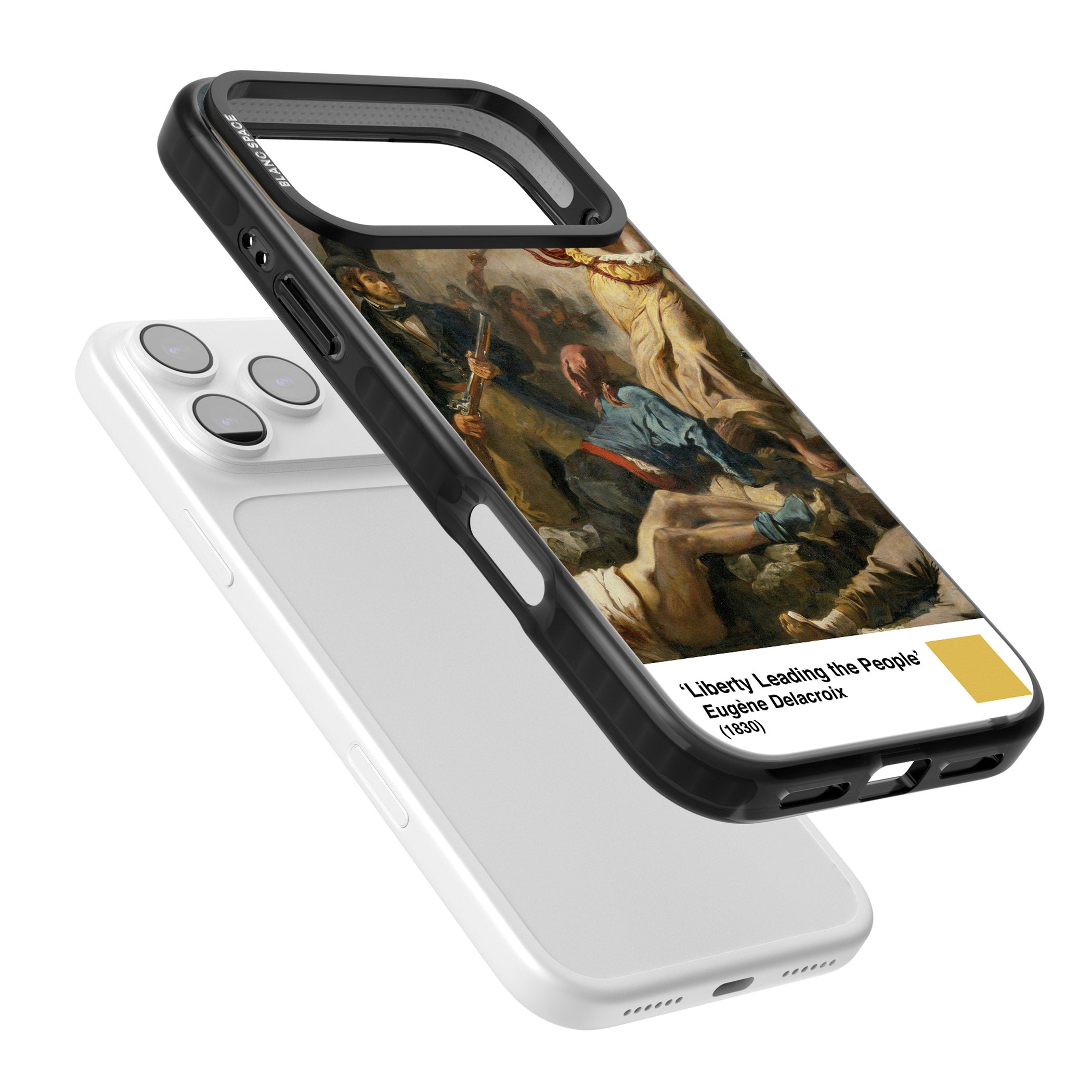 Liberty Leading The People iPhone 17 Pro Impact Pro Black Phone Case Colours