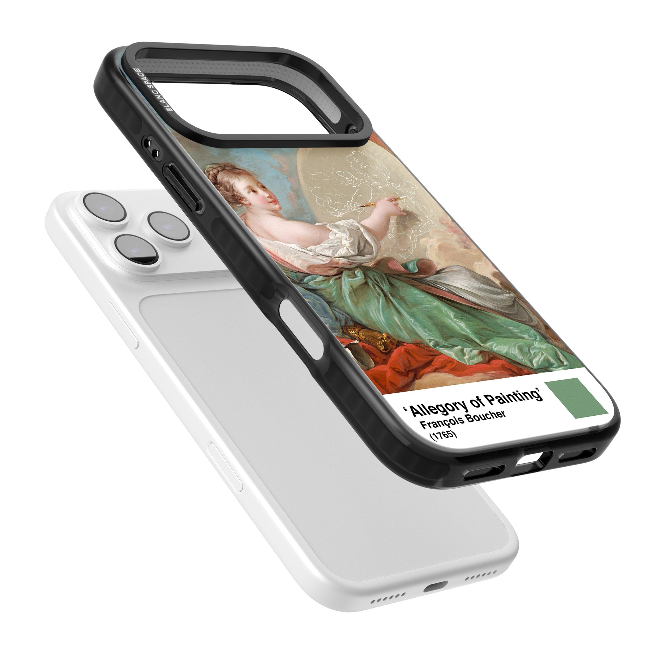 Allegory Of Painting iPhone 17 Pro Max Impact Pro Black Phone Case Colours