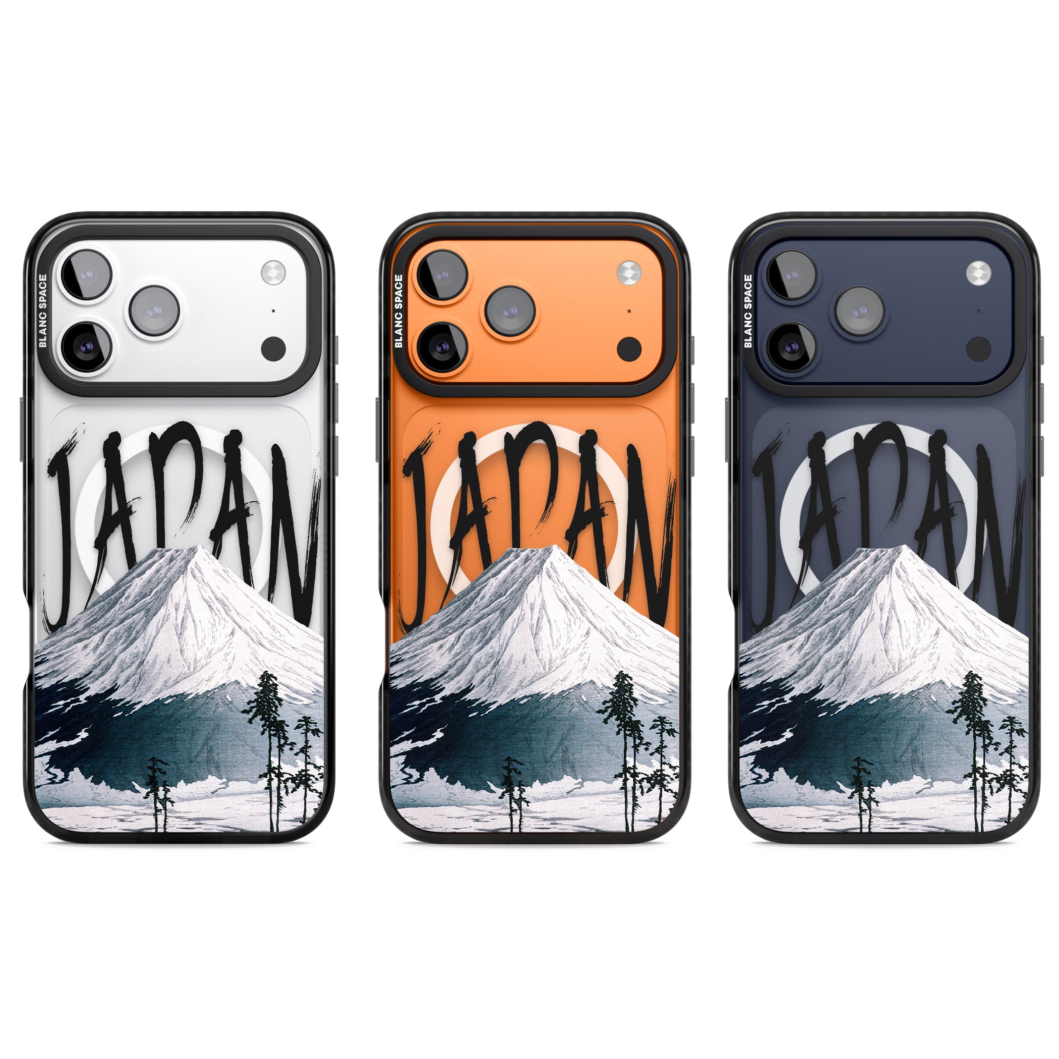 Mount Fuji Cutout iPhone 17 Pro Impact Pro Black Phone Case APT Impact Protection
