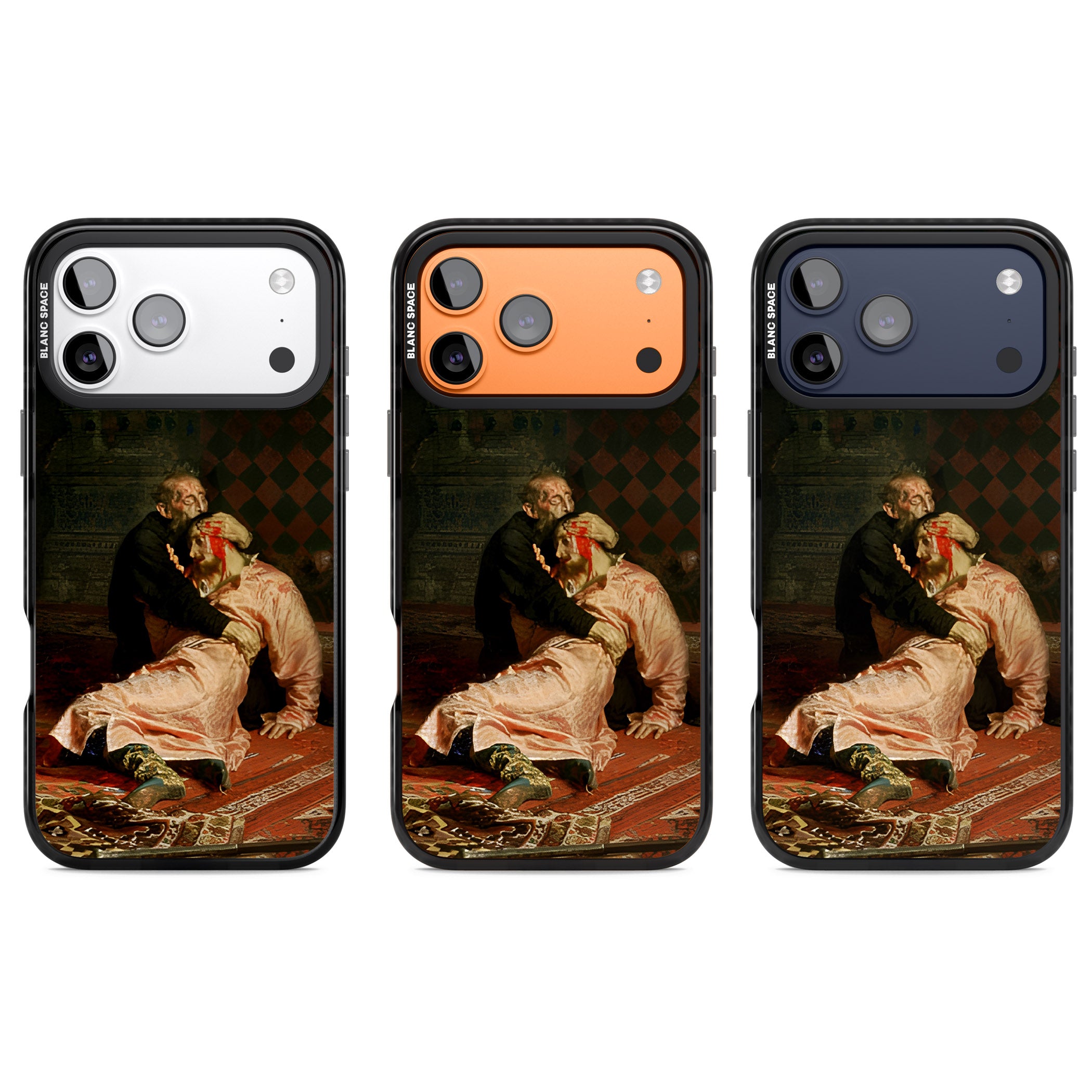 Ivan The Terrible & His Son iPhone 17 Pro Impact Pro Black Phone Case APT Impact Protection