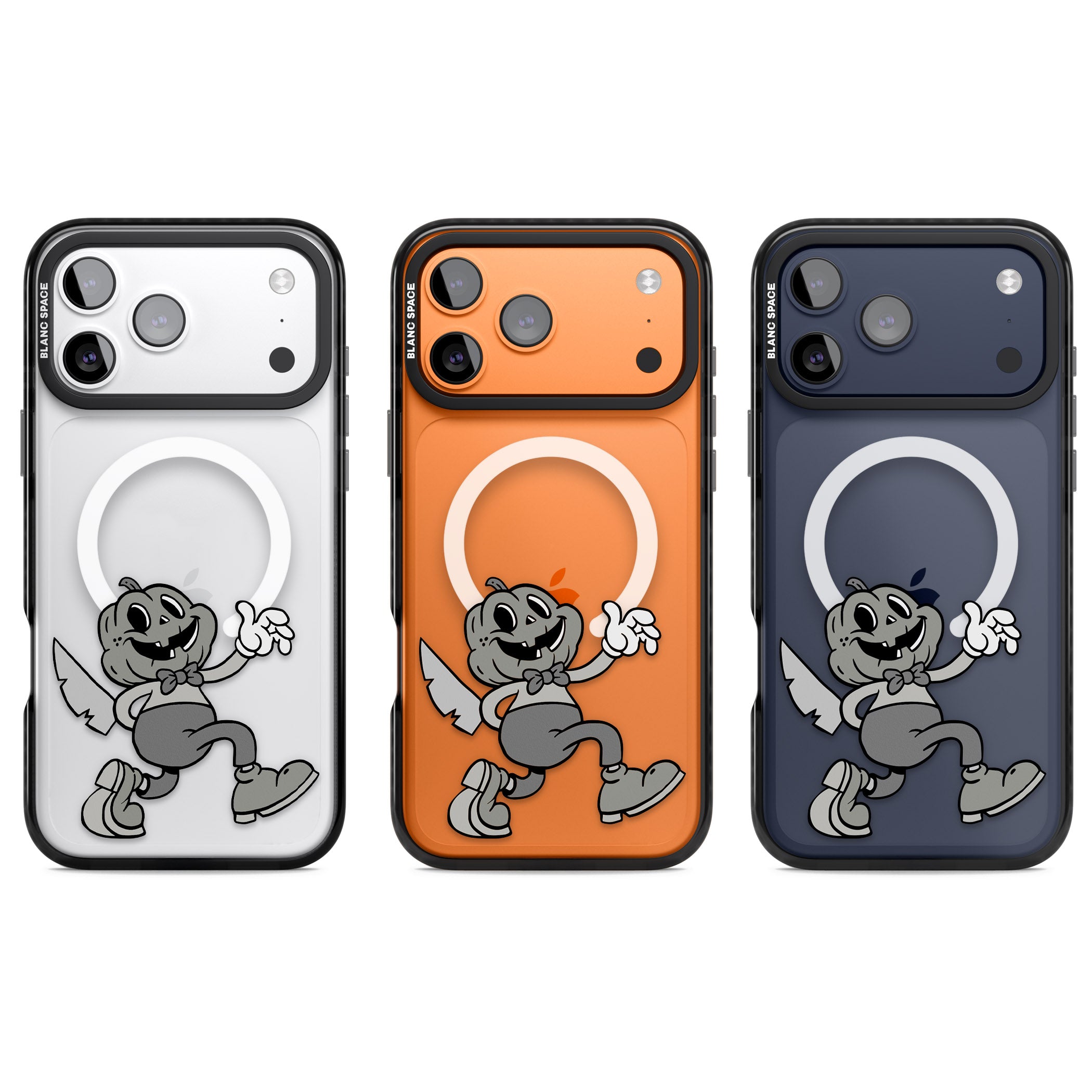 Jack O' Slasher iPhone 17 Pro Impact Pro Black Phone Case APT Impact Protection