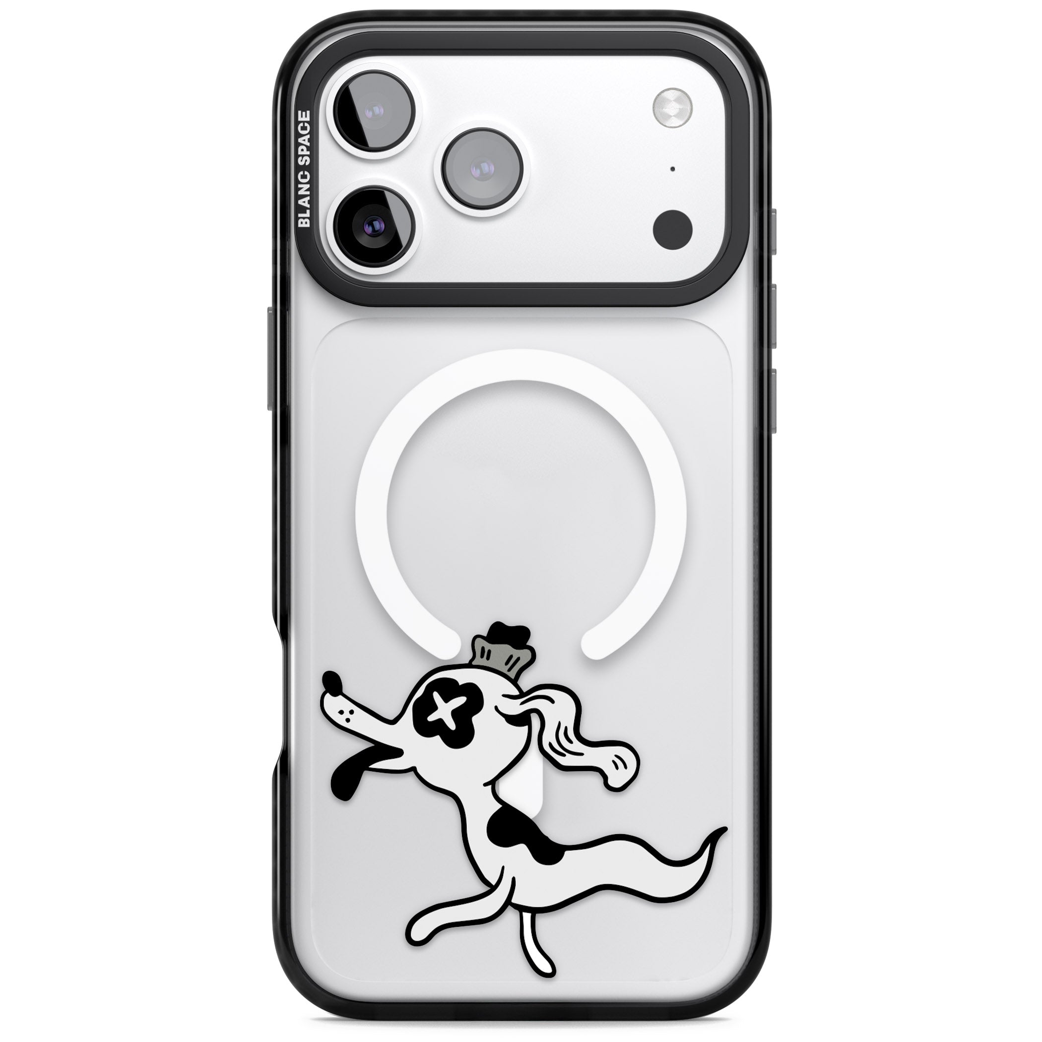 Dog Spirit iPhone 17 Pro Max Impact Pro Black Phone Case