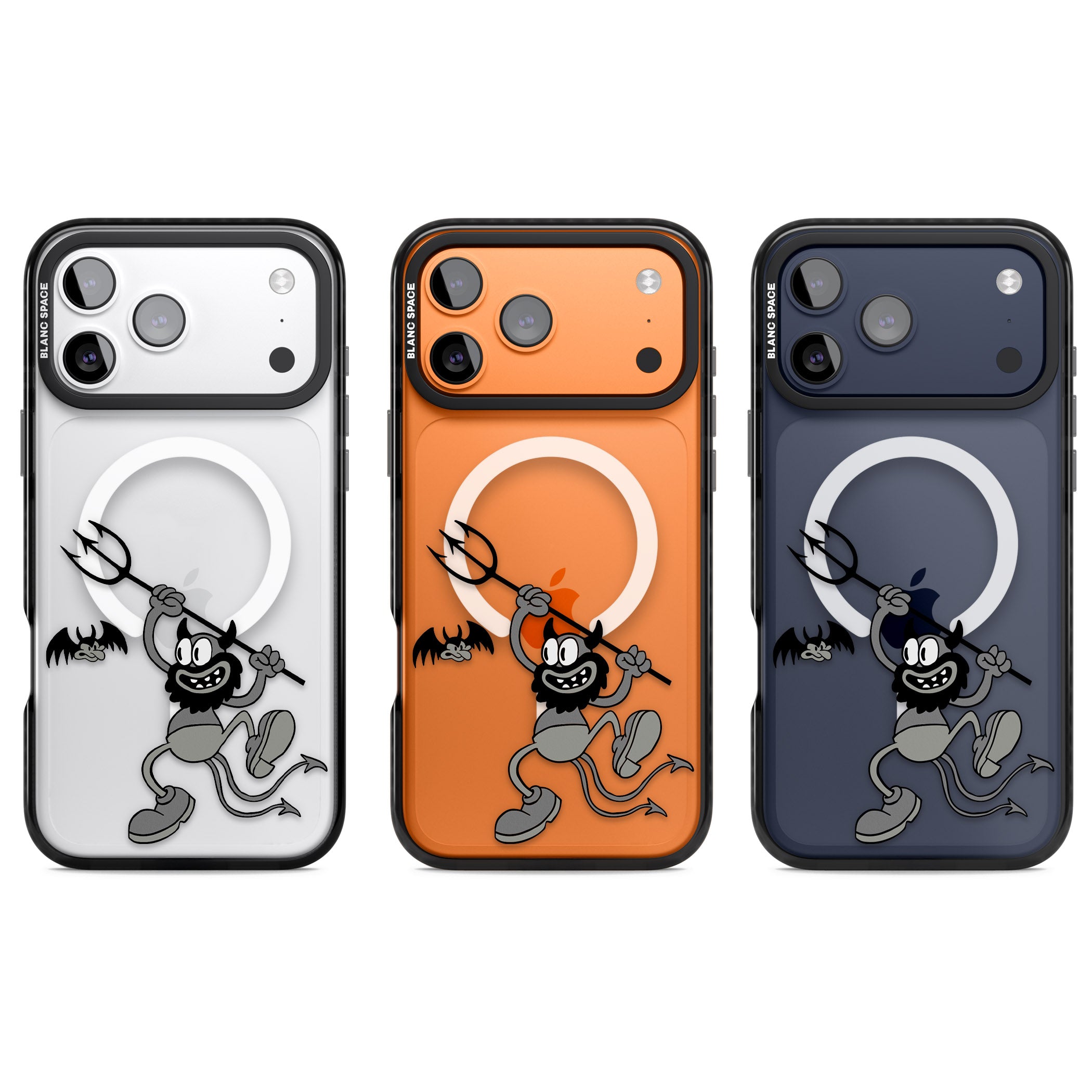 Dancing Devil iPhone 17 Pro Impact Pro Black Phone Case APT Impact Protection