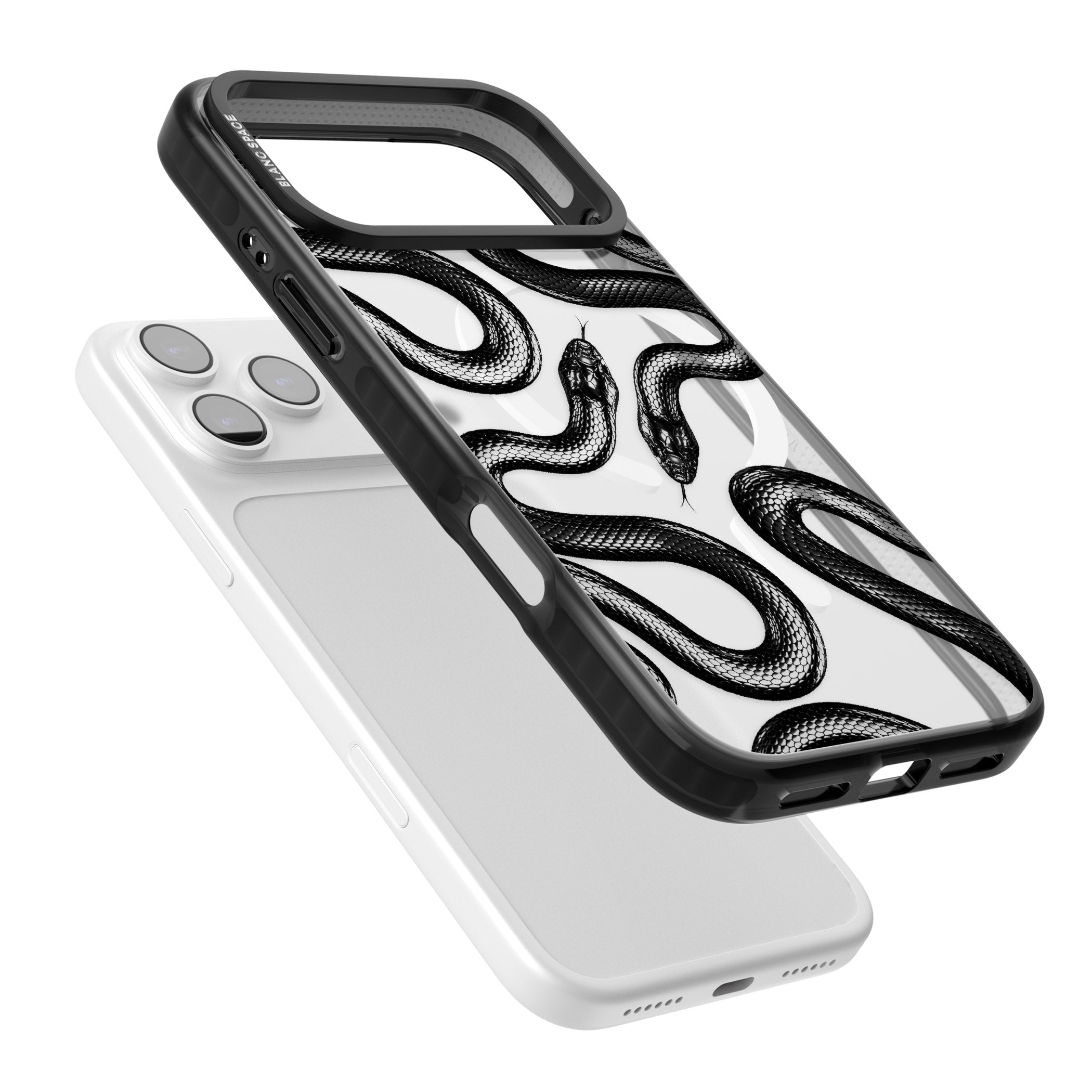 Black Kingsnake iPhone 17 Pro Max Impact Pro Black Phone Case Colours