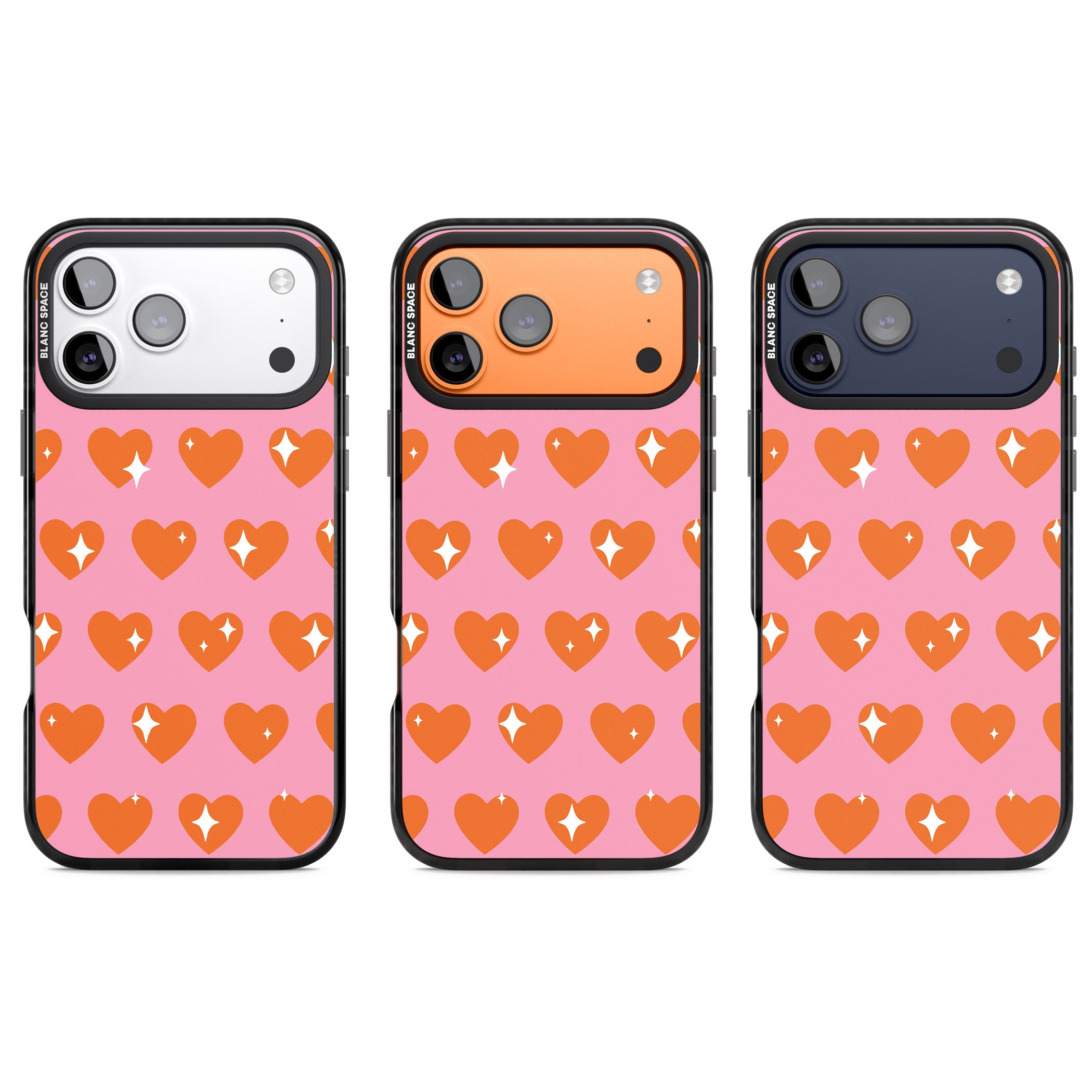 Sweet Hearts (Sunset) iPhone 17 Pro Impact Pro Black Phone Case APT Impact Protection