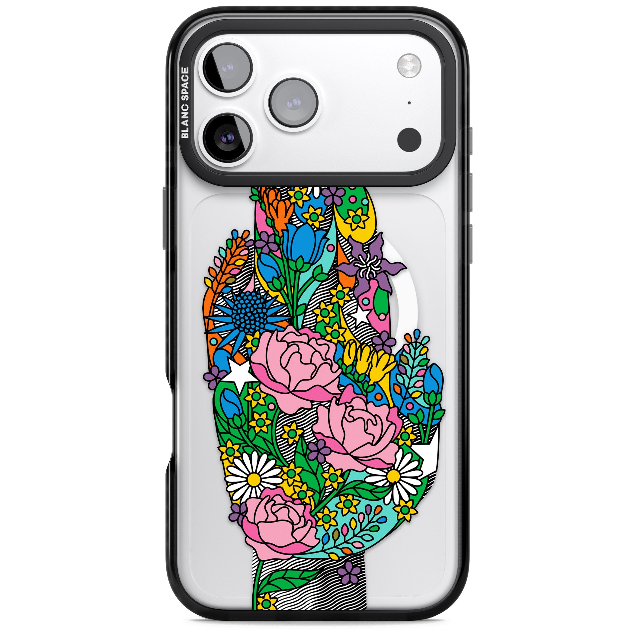Garden Touch iPhone 17 Pro Impact Pro Black Phone Case