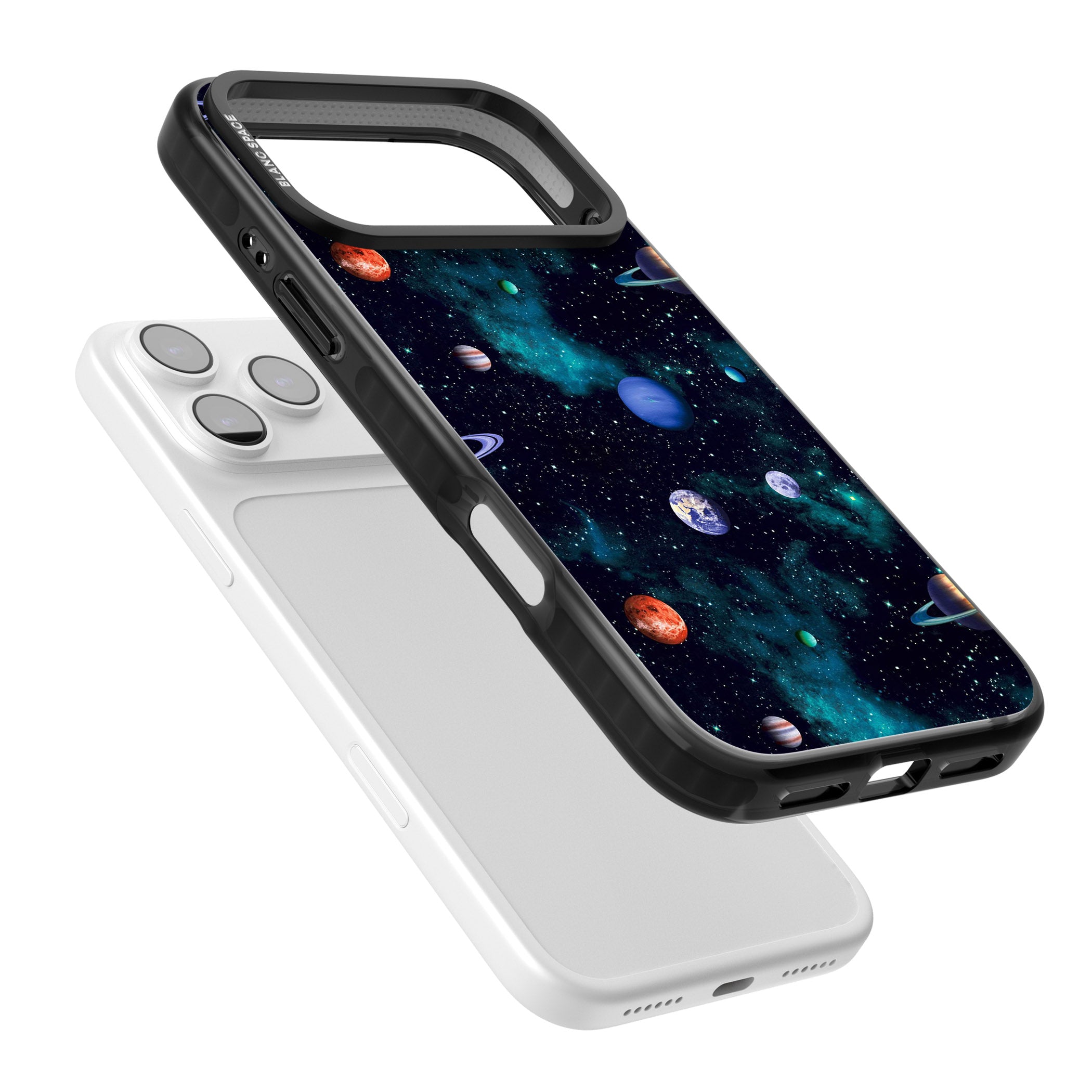 Deep Space iPhone 17 Pro Max Impact Pro Black Phone Case Colours