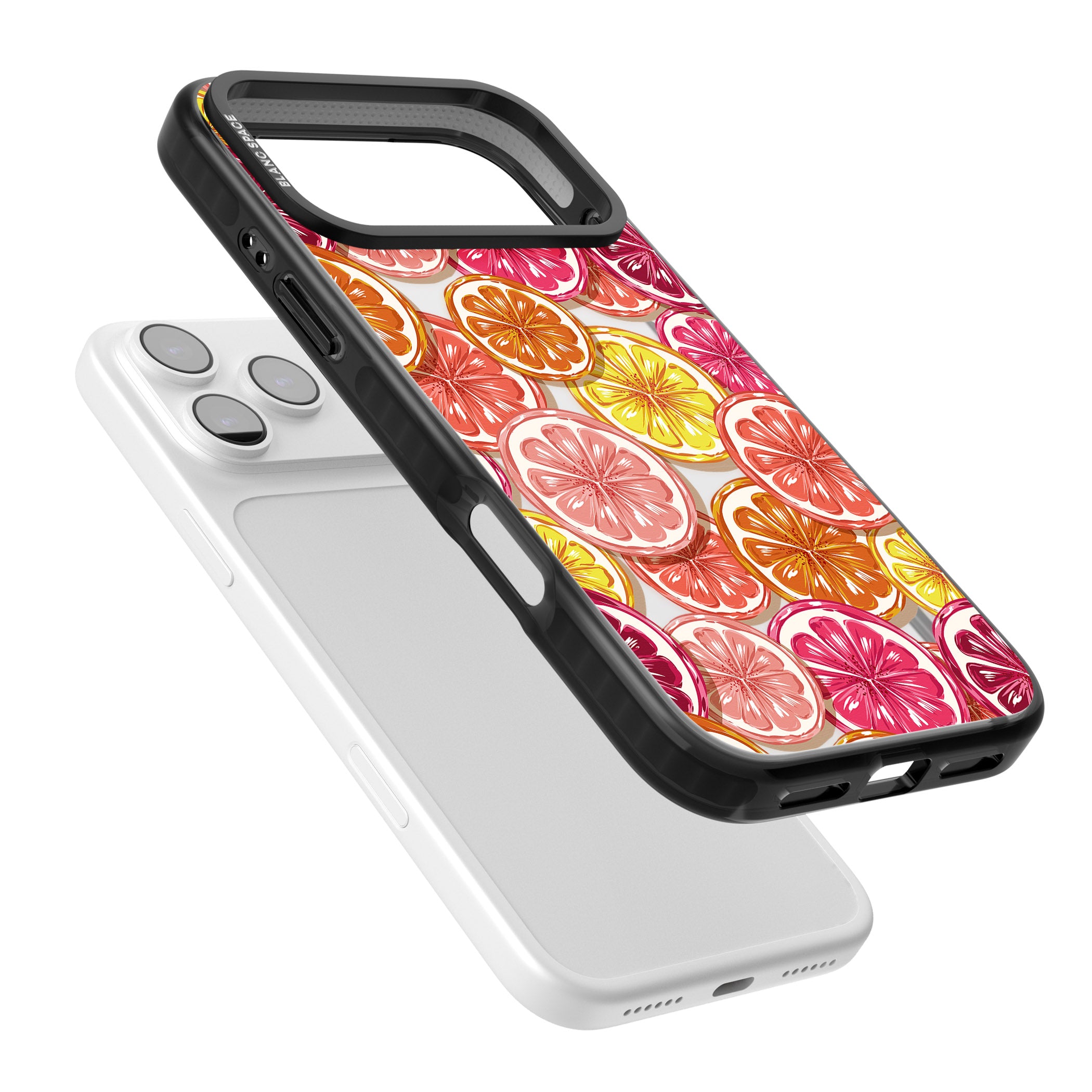 Citrus Fiesta iPhone 17 Pro Impact Pro Black Phone Case Colours