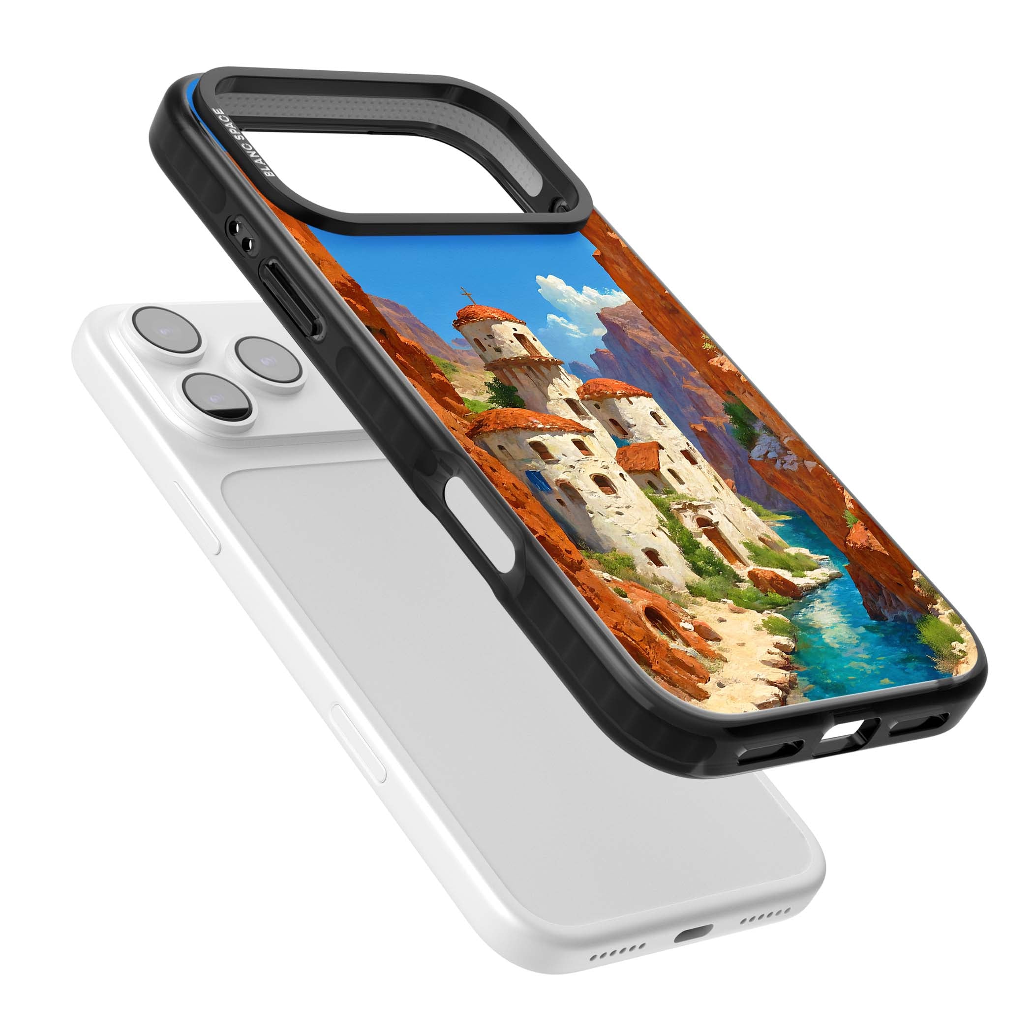 Canyon Haven for her iPhone case | Black Impact Magsafe case for iPhone 17 Pro, iPhone 17 Pro Max