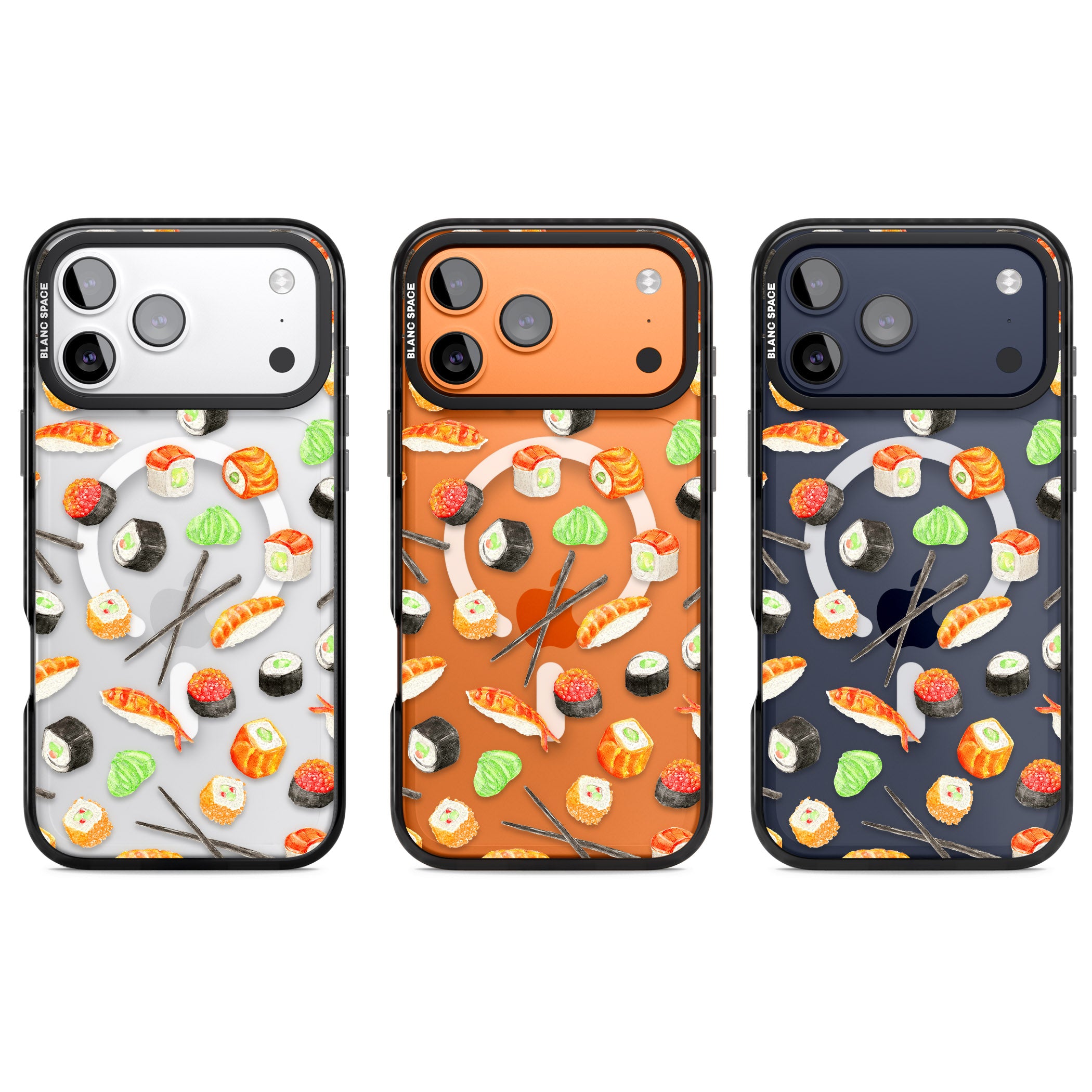 Sushi iPhone 17 Pro Impact Pro Black Phone Case APT Impact Protection
